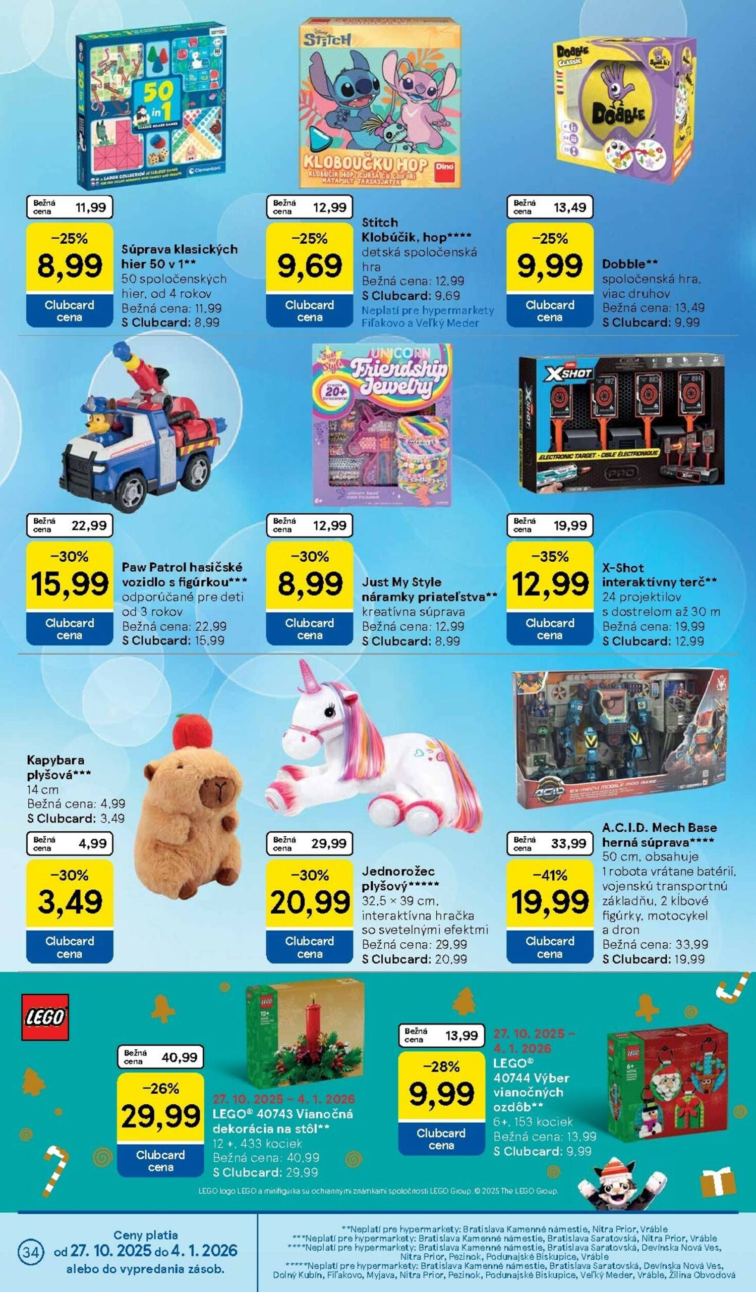 Page 34 of Aktuálny tesco leták platný od stredy 29.10 do 04.11