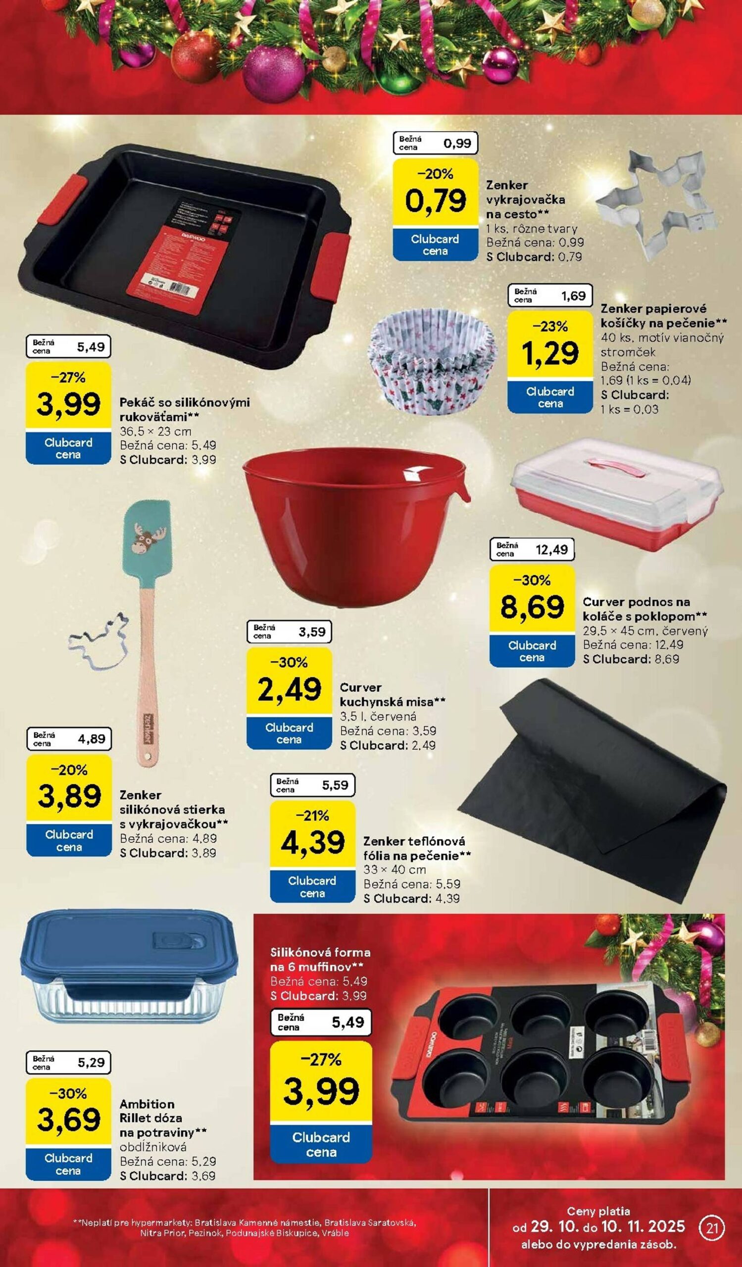 Page 21 of Aktuálny tesco leták platný od stredy 29.10 do 04.11