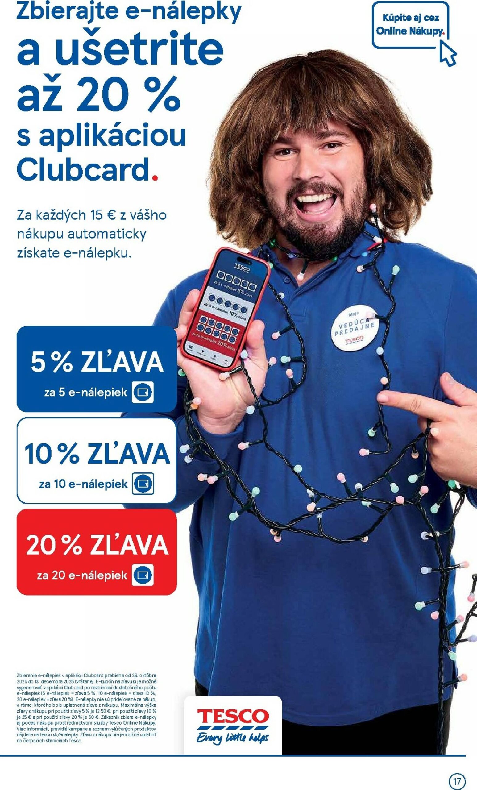 Page 17 of Aktuálny tesco leták platný od stredy 29.10 do 04.11