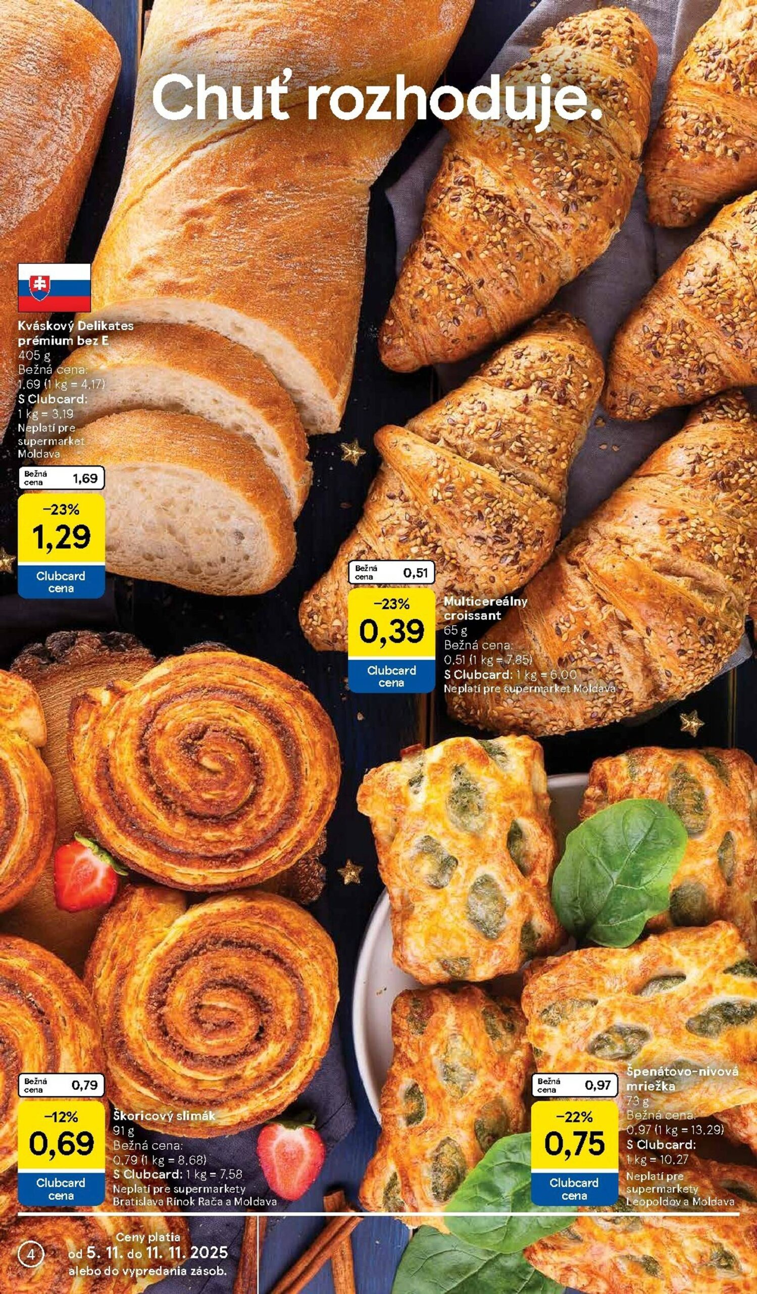 Page 4 of Aktuálny tesco leták platný od stredy 05.11 do 11.11