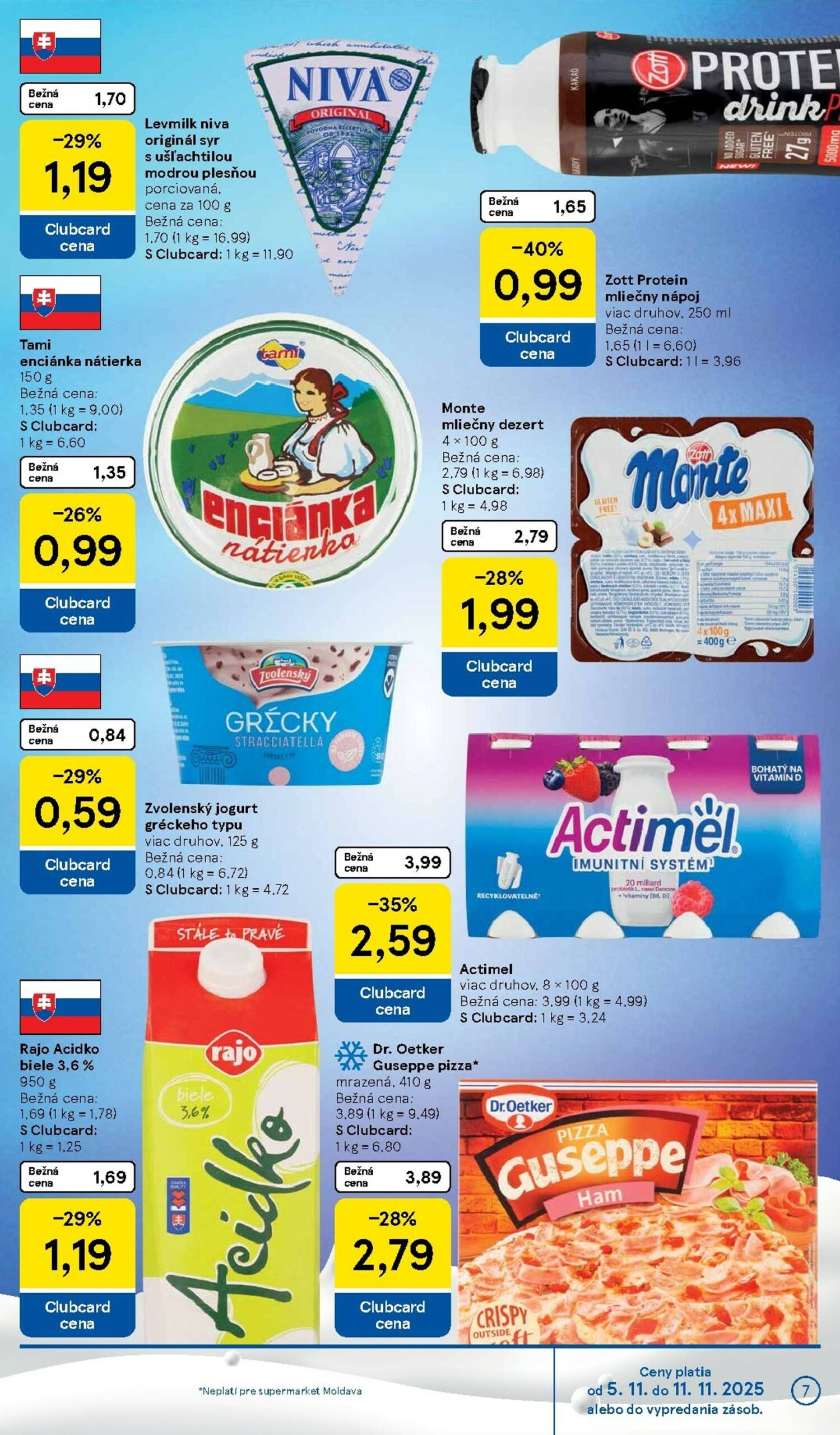 Page 7 of Aktuálny tesco leták platný od stredy 05.11 do 11.11