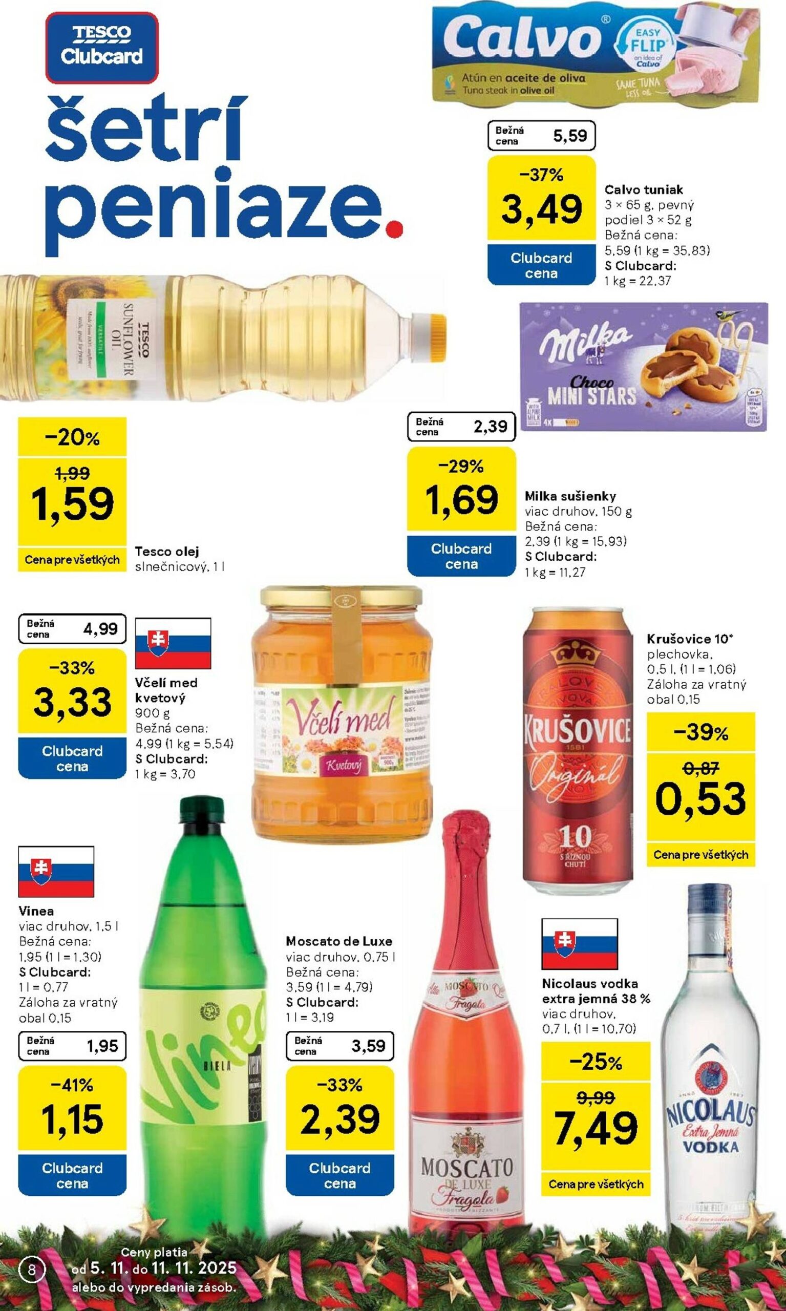 Page 8 of Aktuálny tesco leták platný od stredy 05.11 do 11.11
