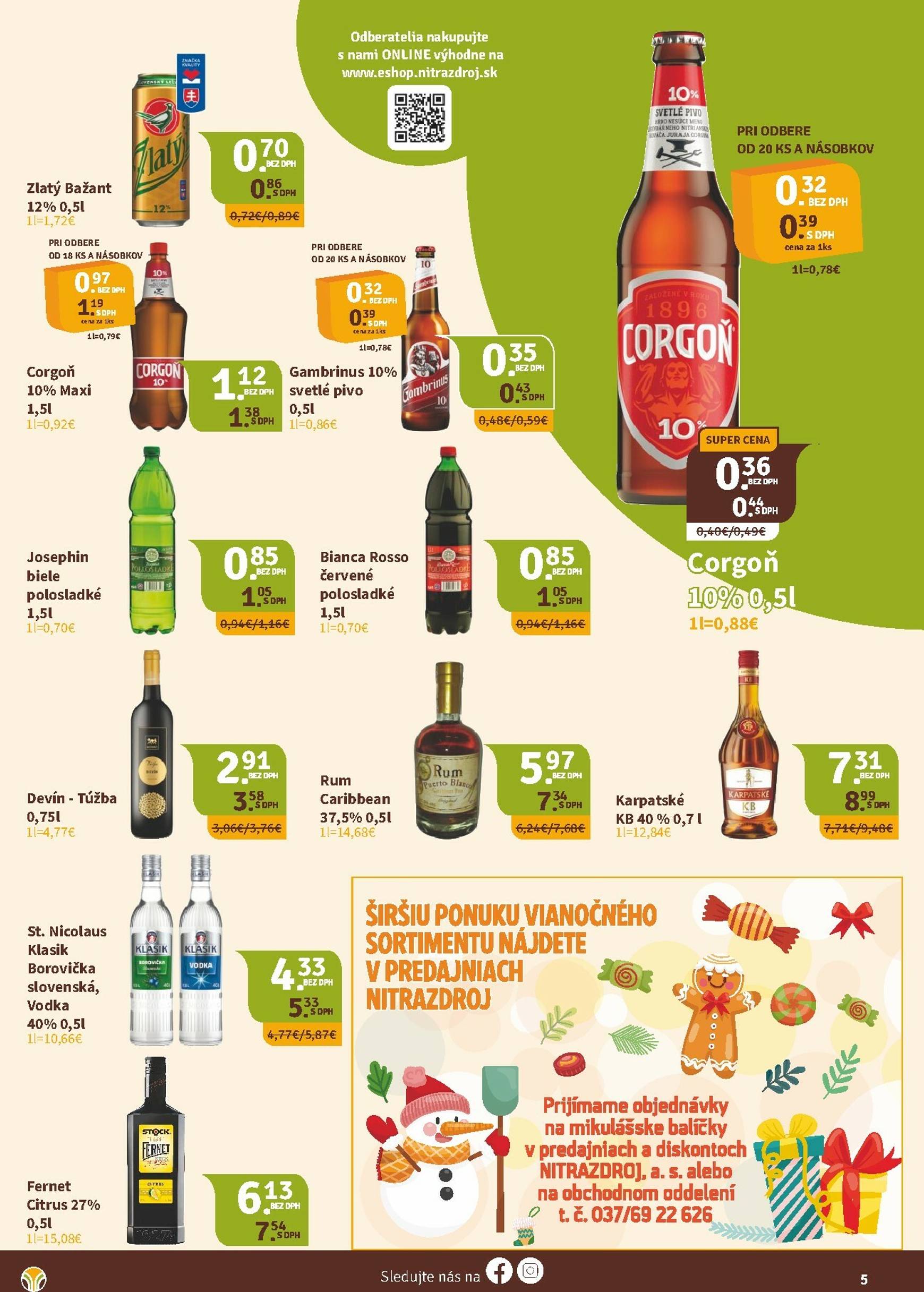 Page 5 of Aktuálny nitrazdroj leták platný od piatka 17.10 do 04.11