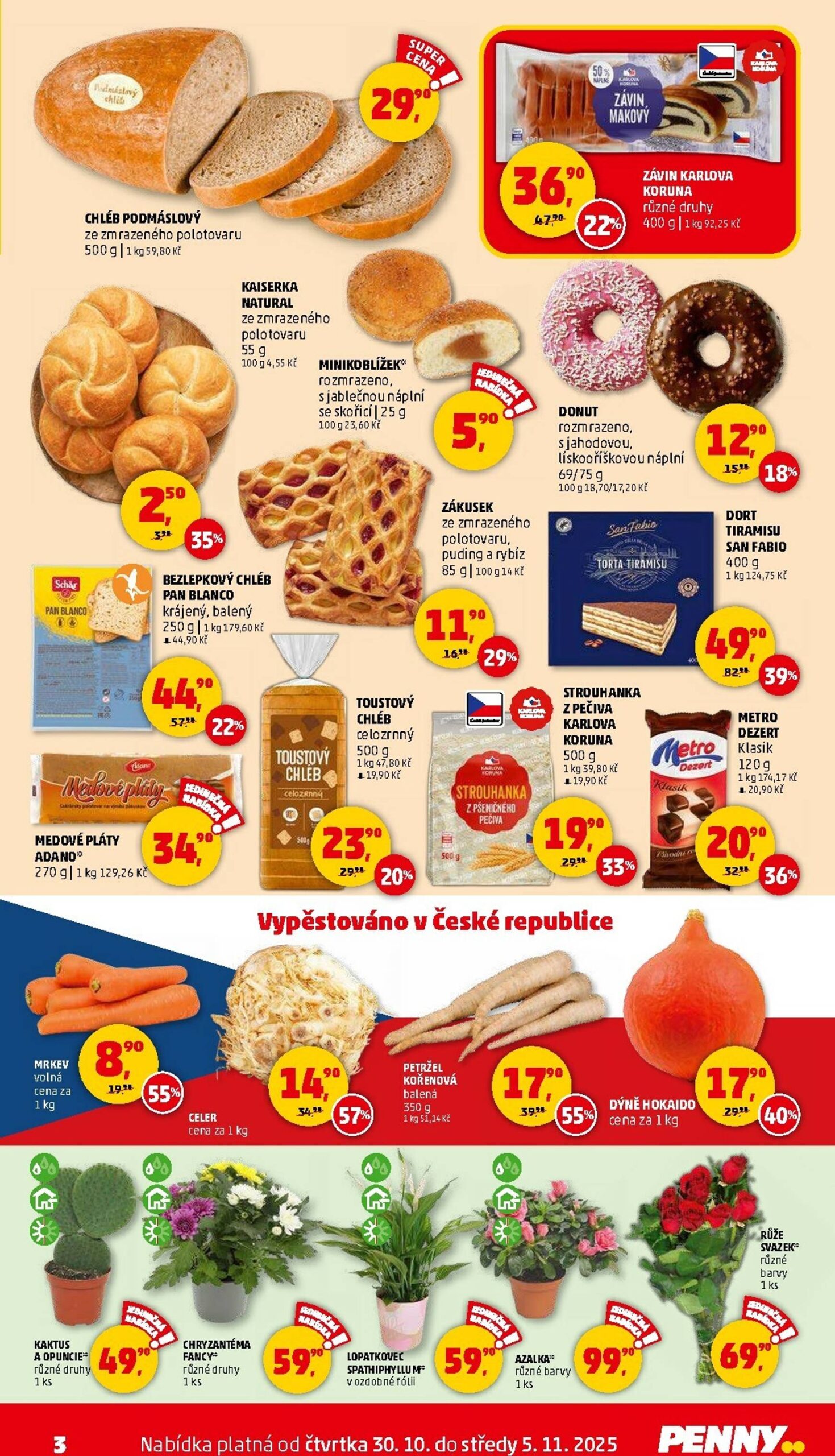 Page 3 of Aktuálny penny-cesko leták platný od štvrtka 30.10 do 05.11