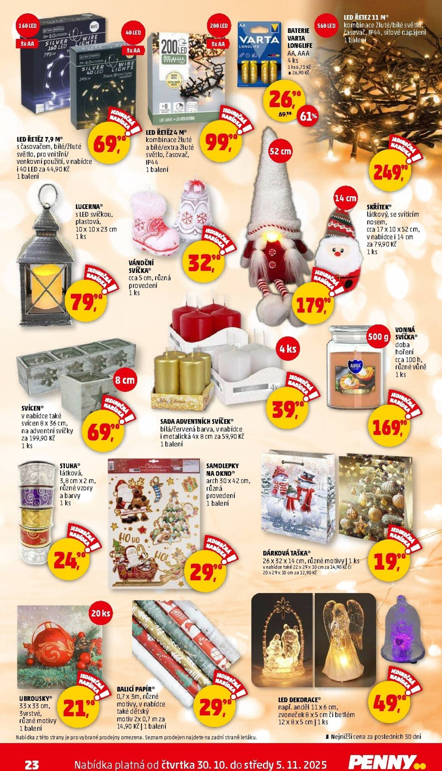 Page 23 of Aktuálny penny-cesko leták platný od štvrtka 30.10 do 05.11