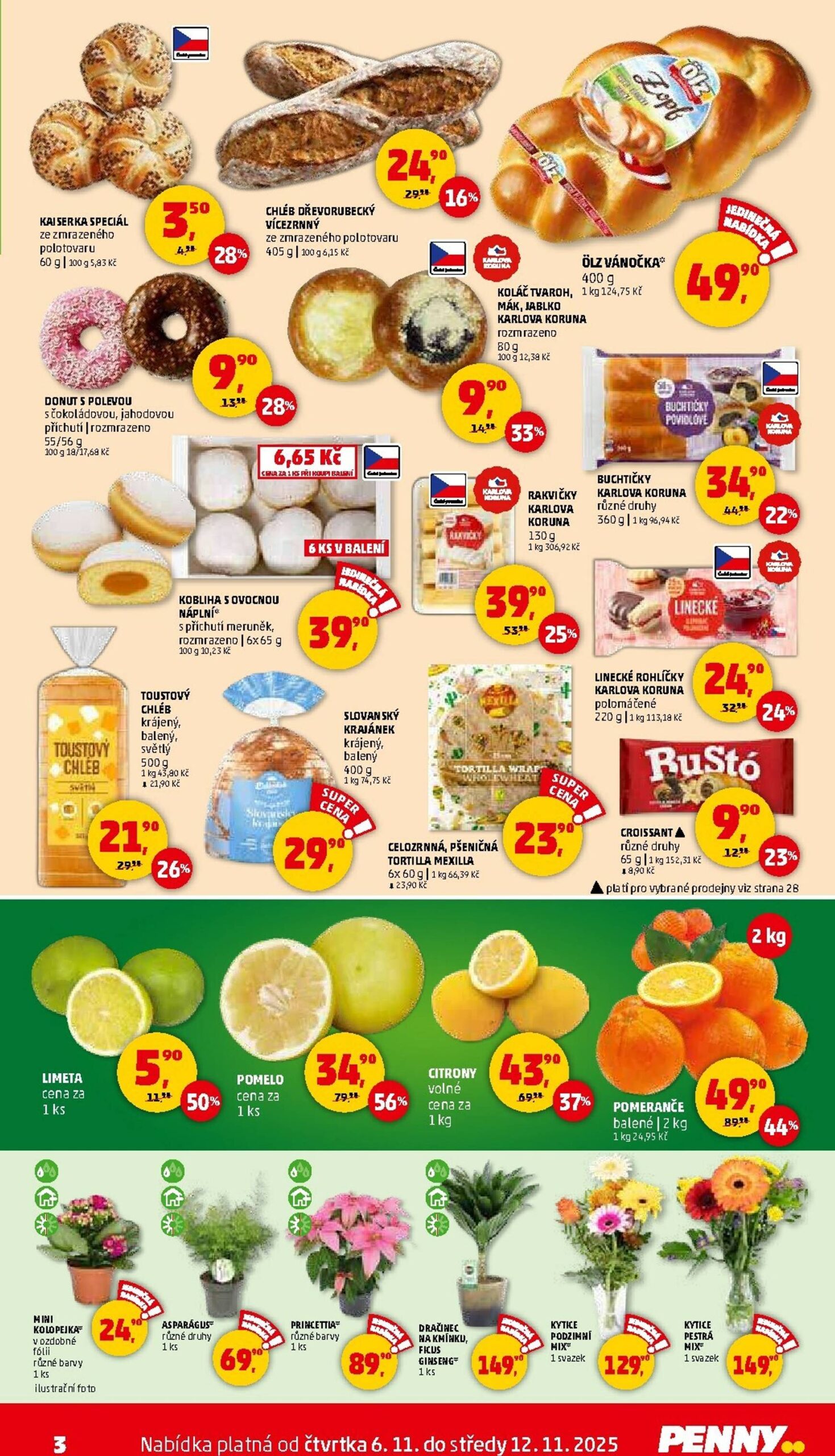 Page 3 of Aktuálny penny-cesko leták platný od štvrtka 06.11 do 12.11