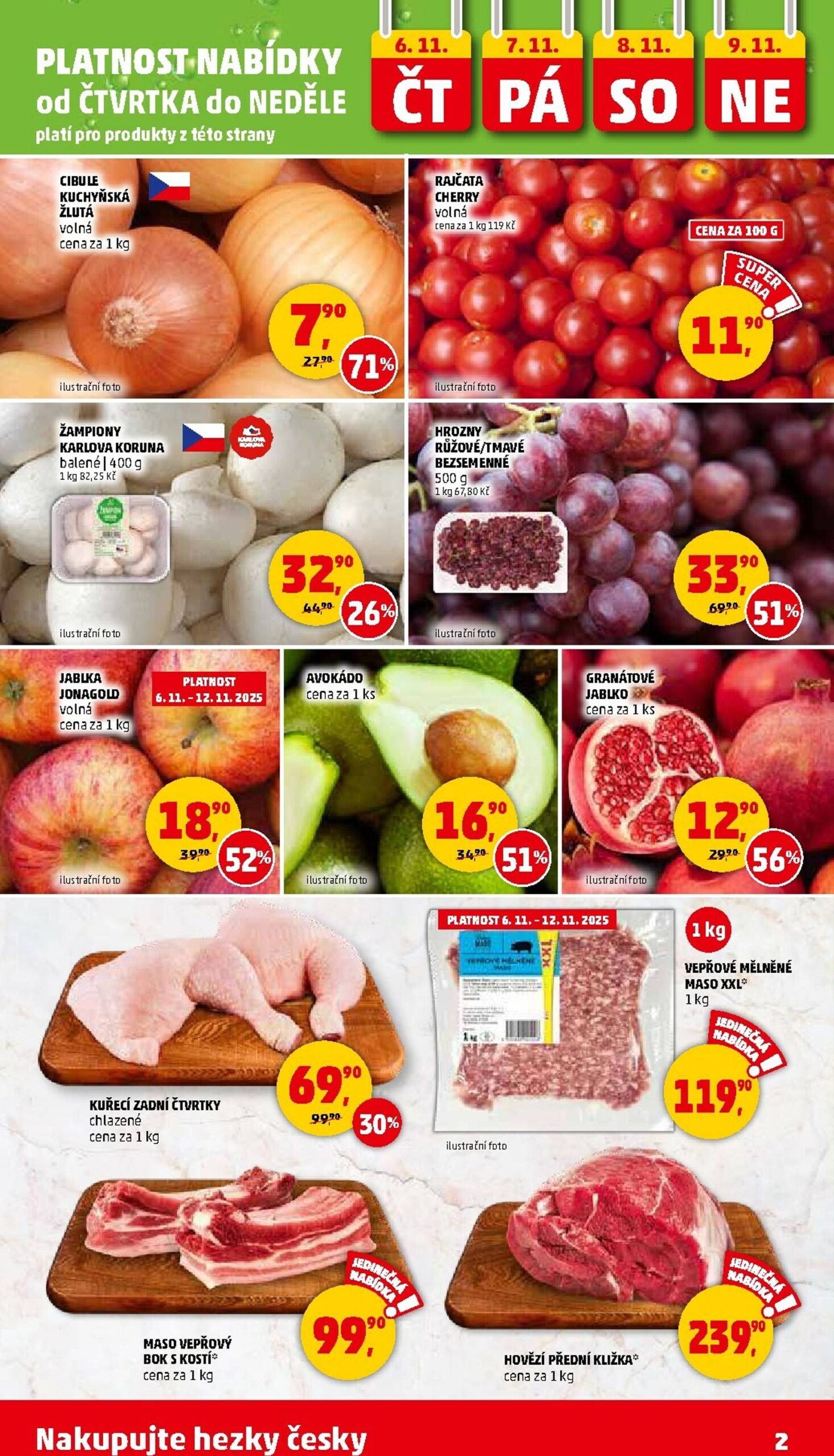 Page 2 of Aktuálny penny-cesko leták platný od štvrtka 06.11 do 12.11