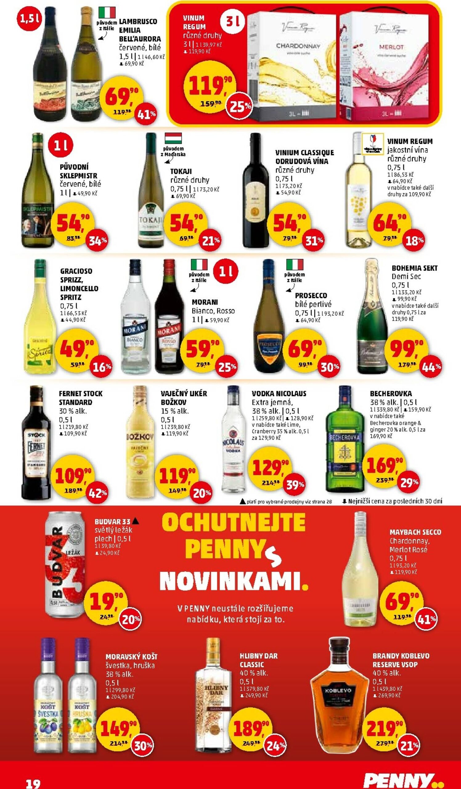 Page 19 of Aktuálny penny-cesko leták platný od štvrtka 06.11 do 12.11