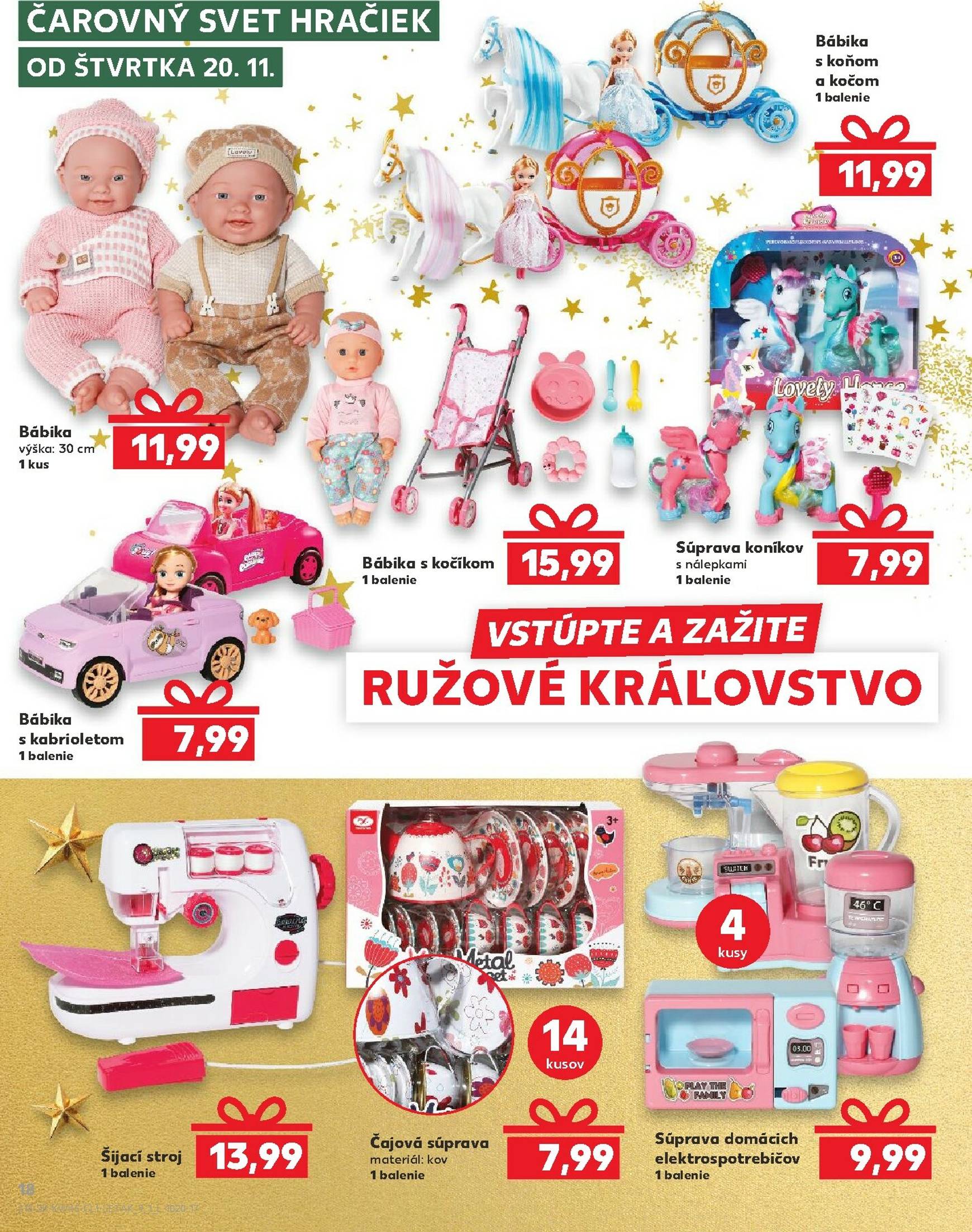Page 18 of Aktuálny kaufland leták platný od štvrtka 06.11 do 26.11