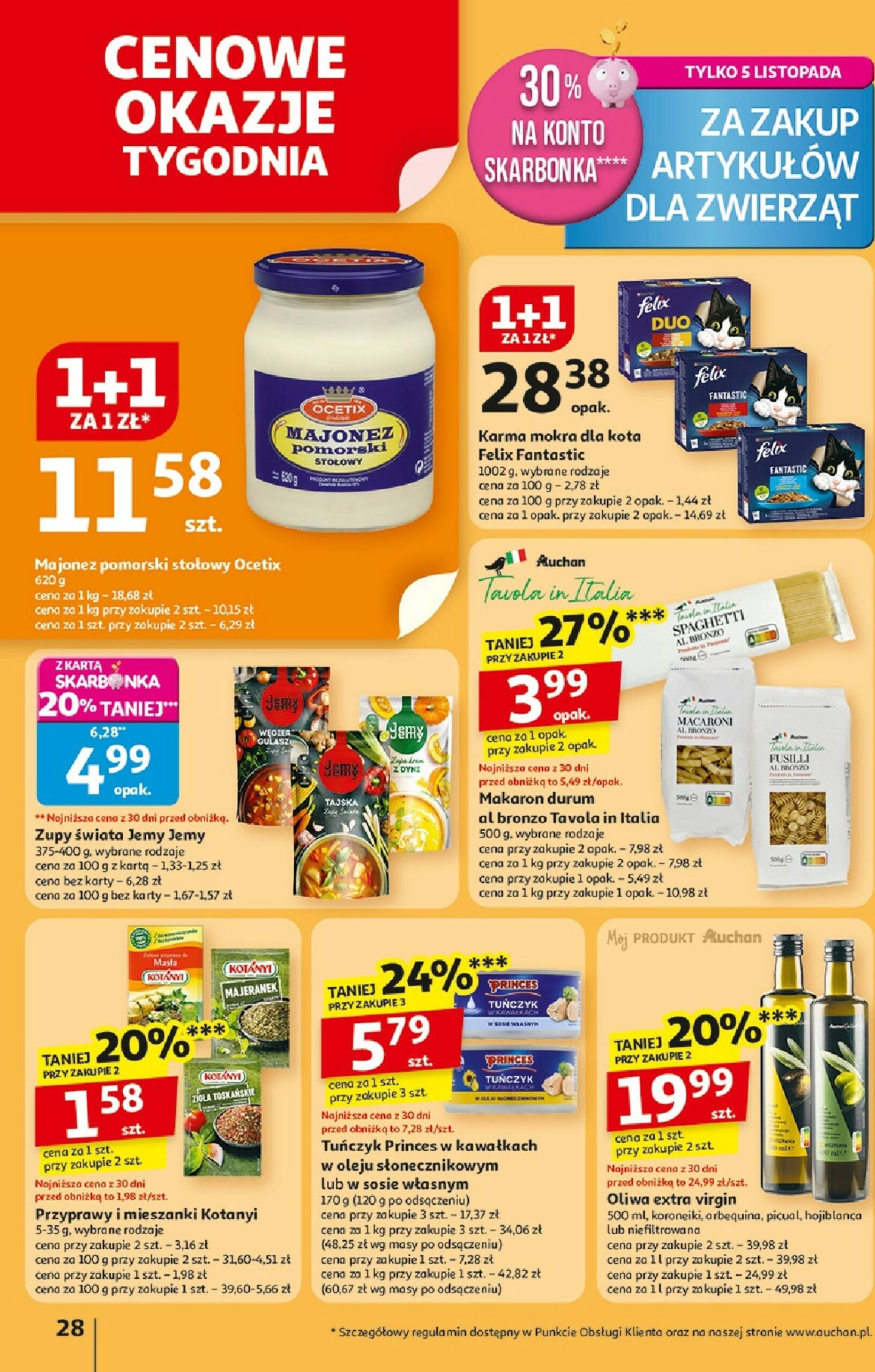 Page 28 of Aktuálny auchan-polsko leták platný od štvrtka 30.10 do 05.11