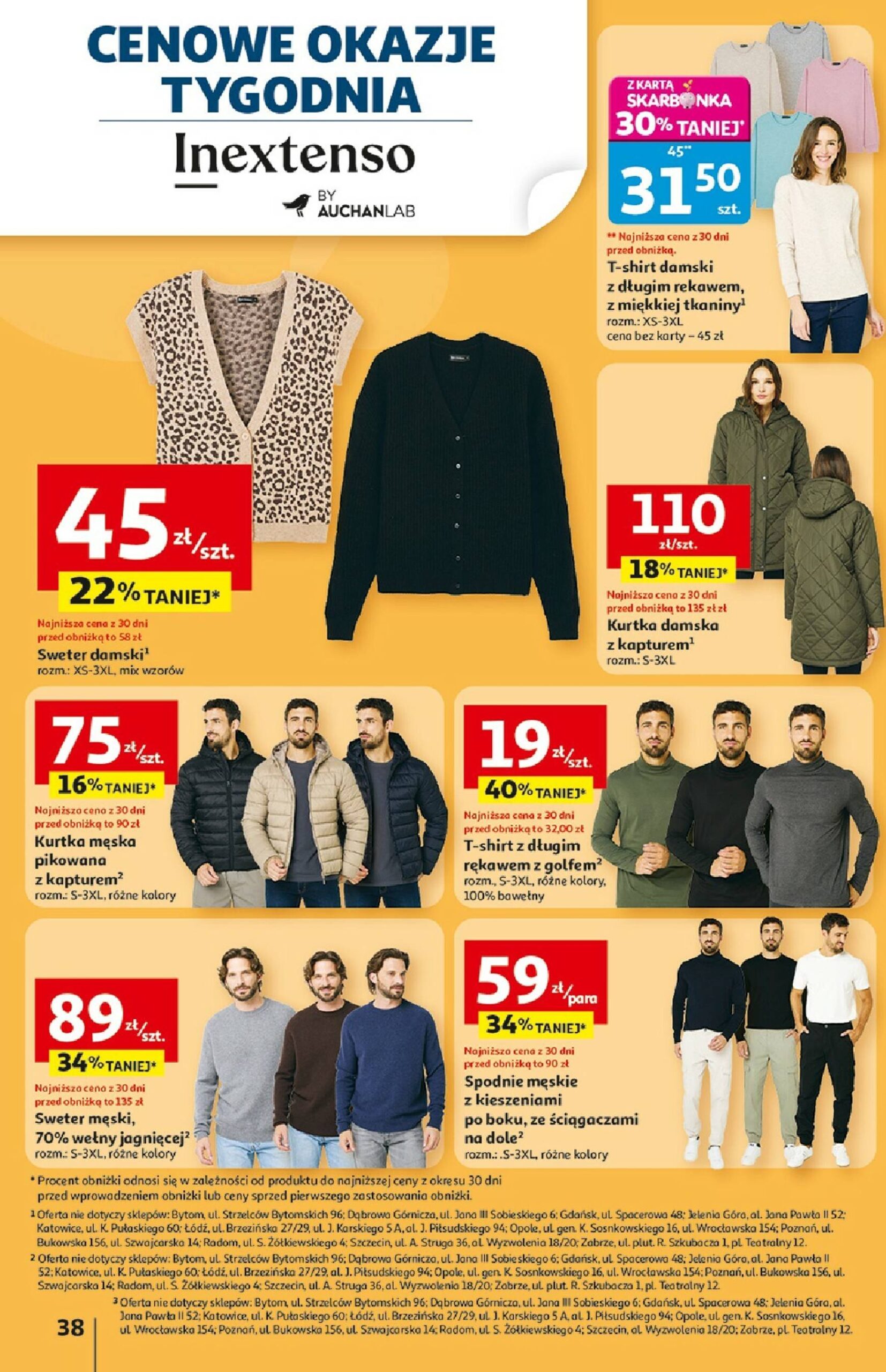 Page 38 of Aktuálny auchan-polsko leták platný od štvrtka 30.10 do 05.11