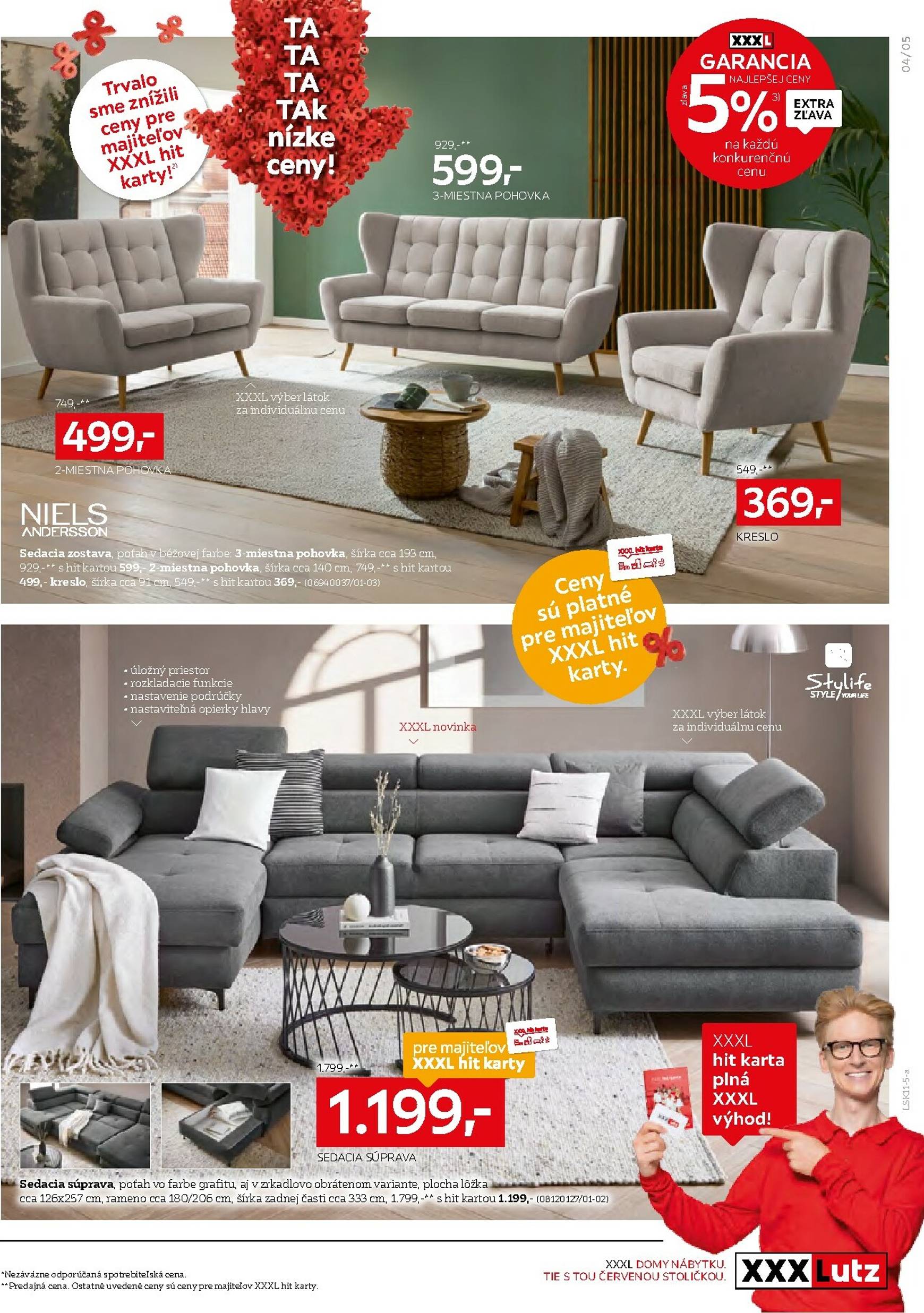 Page 5 of Aktuálny xxxlutz leták platný od pondelka 03.11 do 15.11