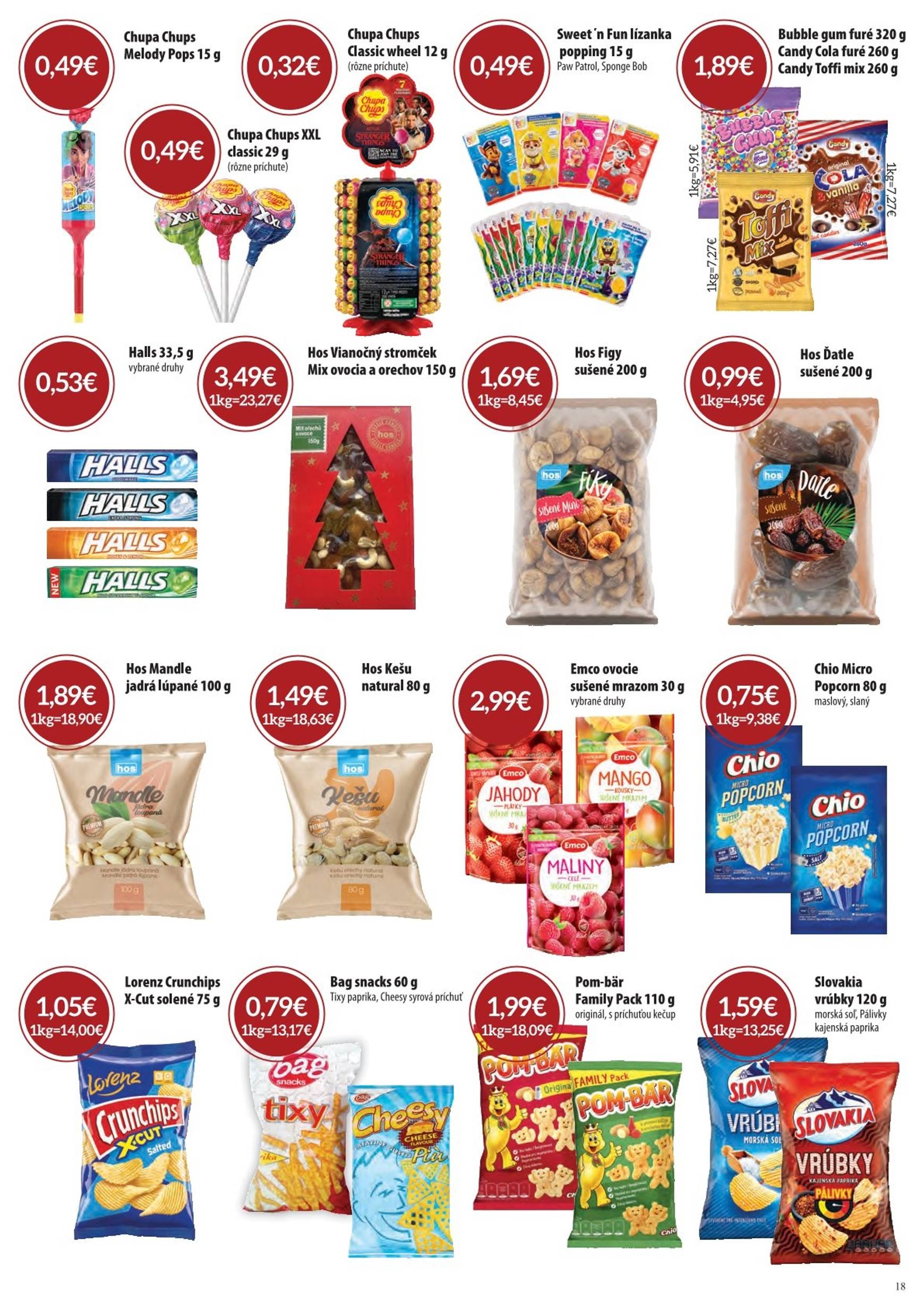 Page 18 of Aktuálny sintra leták platný od štvrtka 06.11 do 19.11
