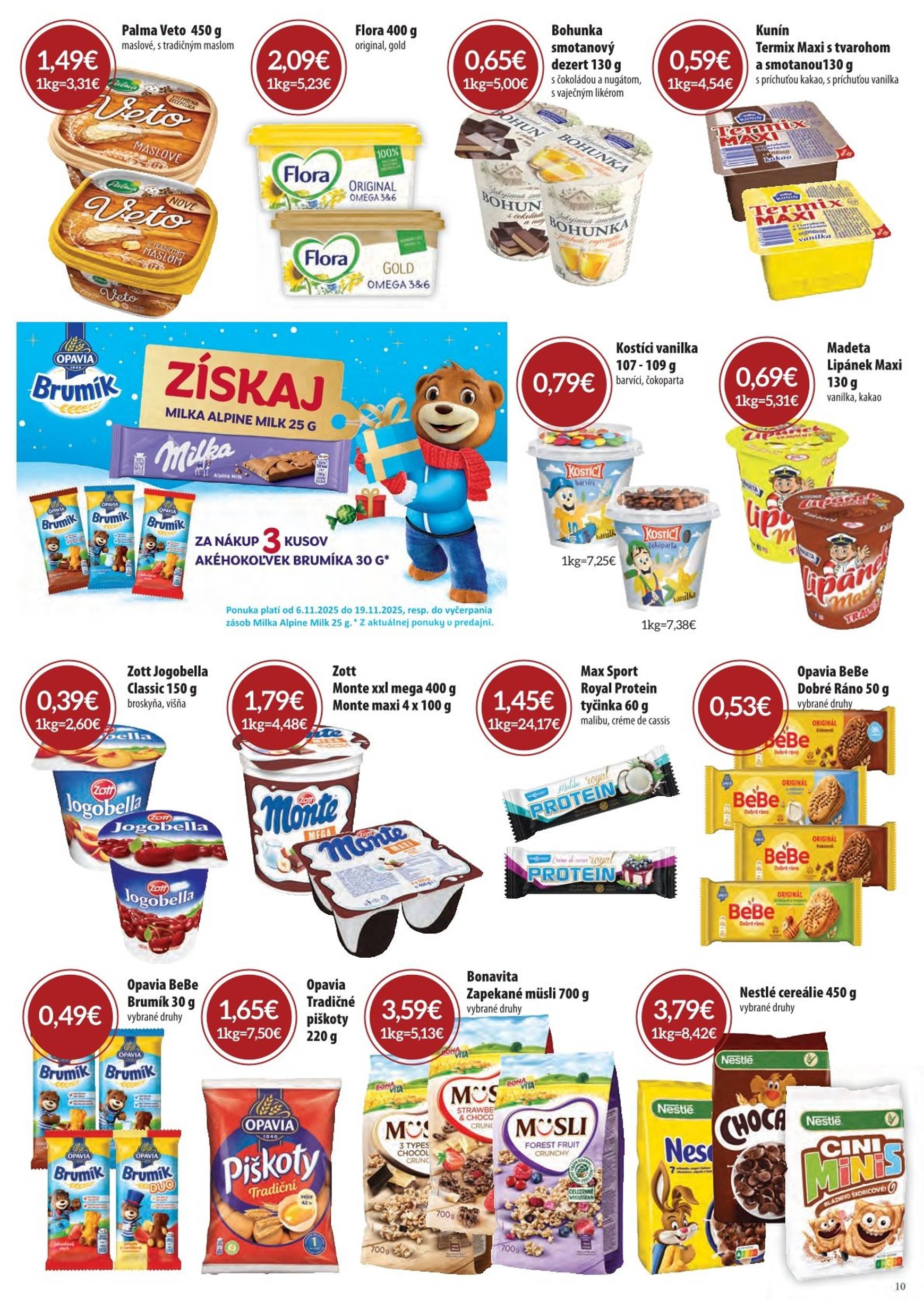 Page 10 of Aktuálny sintra leták platný od štvrtka 06.11 do 19.11