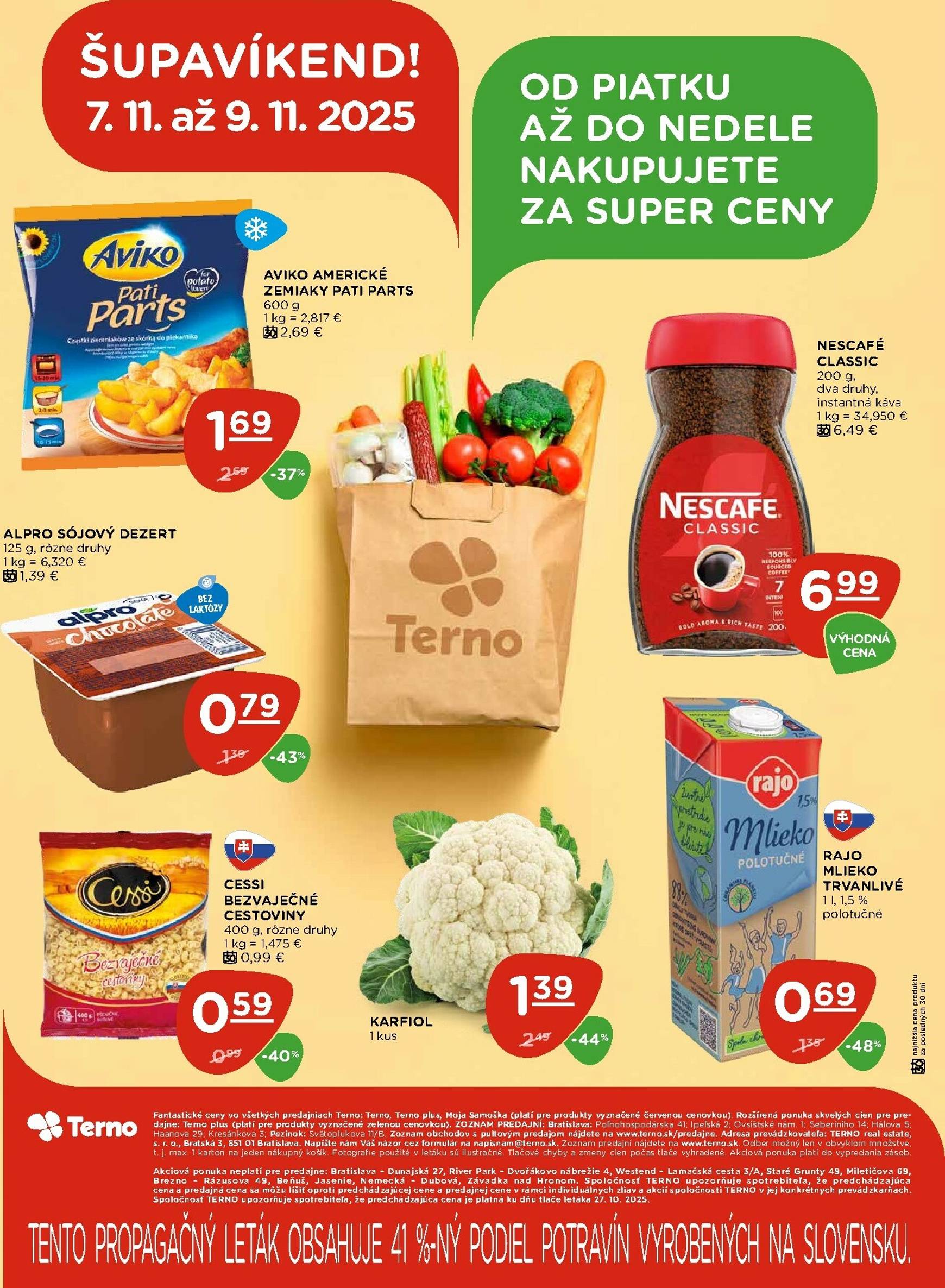 Page 18 of Aktuálny terno leták platný od štvrtka 06.11 do 12.11