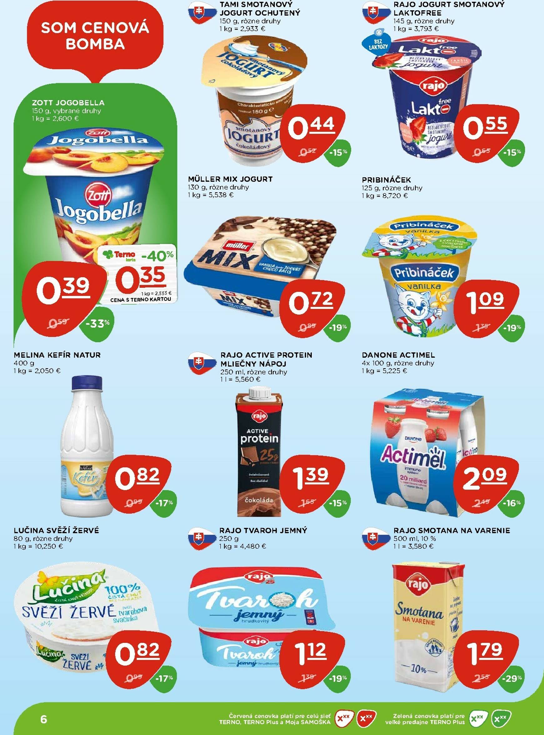 Page 6 of Aktuálny terno leták platný od štvrtka 06.11 do 12.11