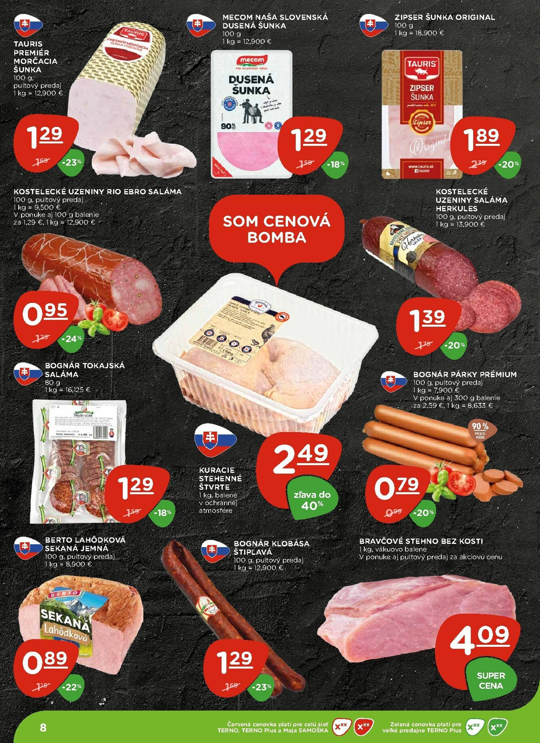 Page 8 of Aktuálny terno leták platný od štvrtka 06.11 do 12.11