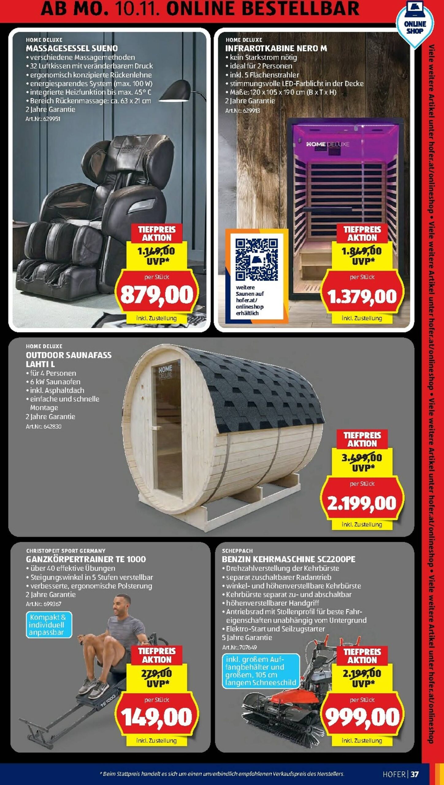 Page 43 of Aktuálny hofer-rakusko leták platný od piatka 07.11 do 13.11