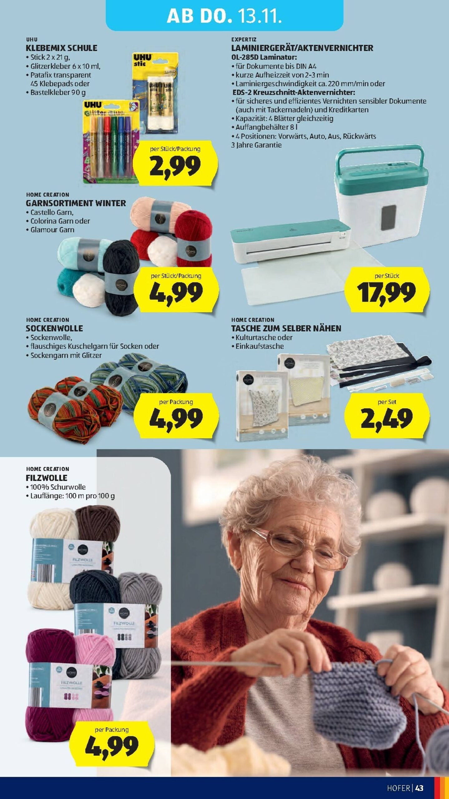 Page 49 of Aktuálny hofer-rakusko leták platný od piatka 07.11 do 13.11