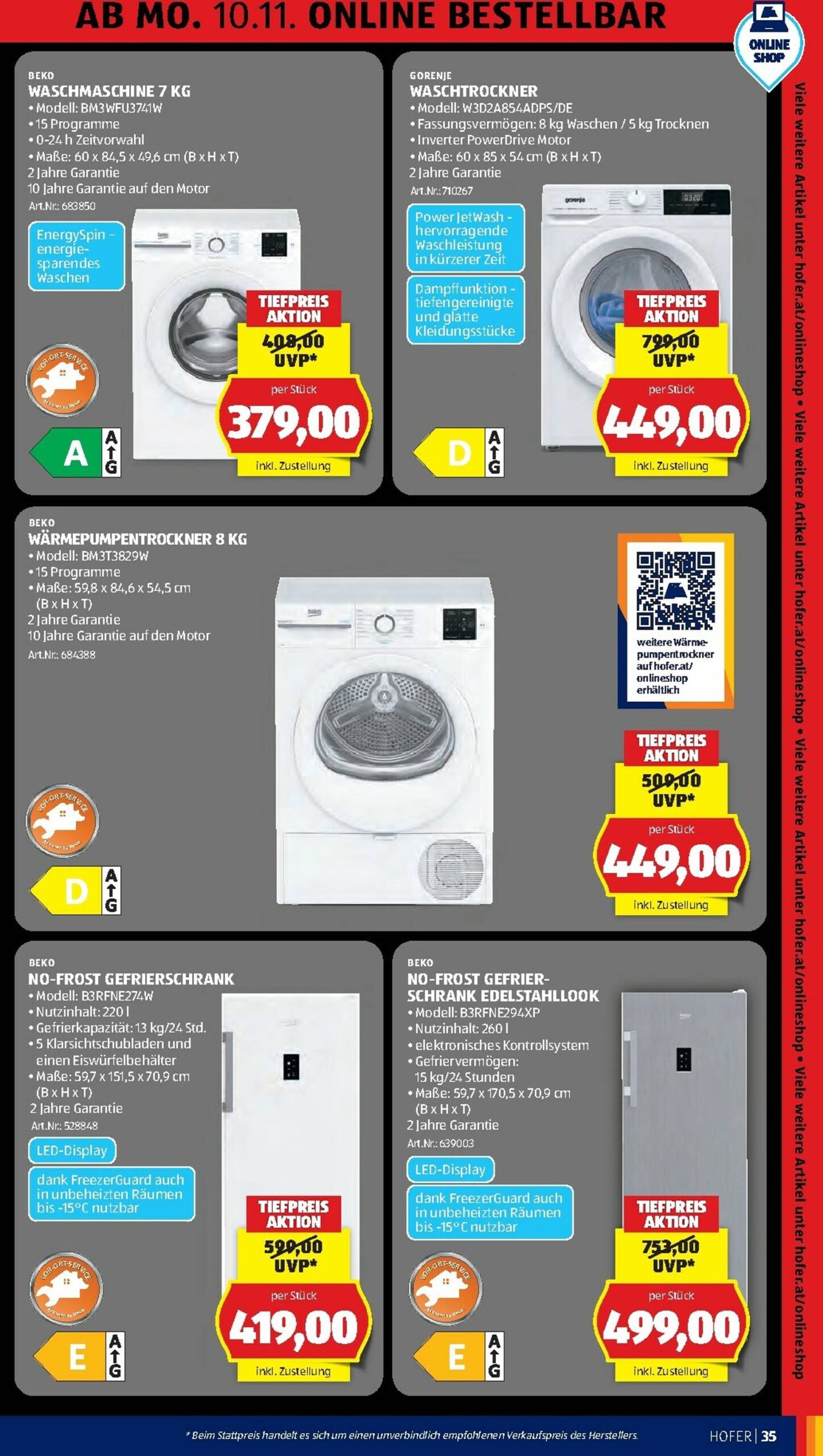 Page 41 of Aktuálny hofer-rakusko leták platný od piatka 07.11 do 13.11