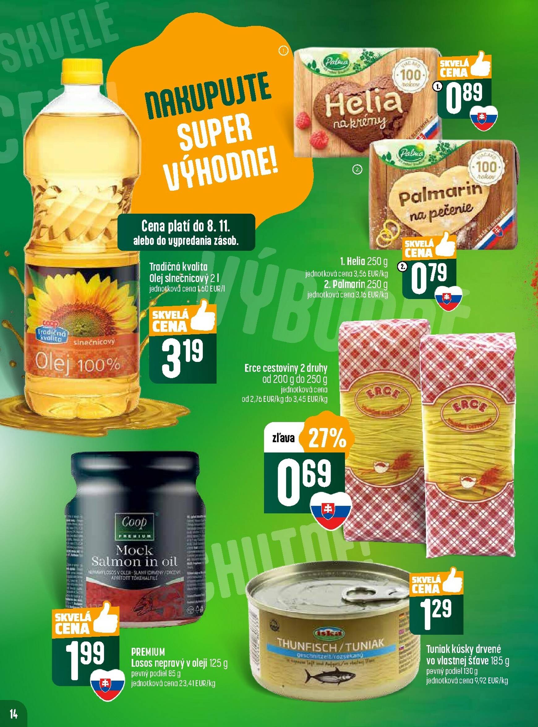 Page 14 of Aktuálny coop-jednota leták platný od štvrtka 06.11 do 12.11