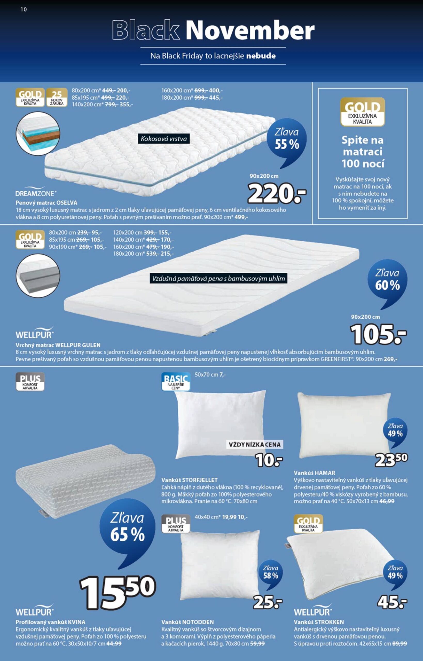 Page 10 of Aktuálny jysk leták platný od pondelka 03.11 do 23.11