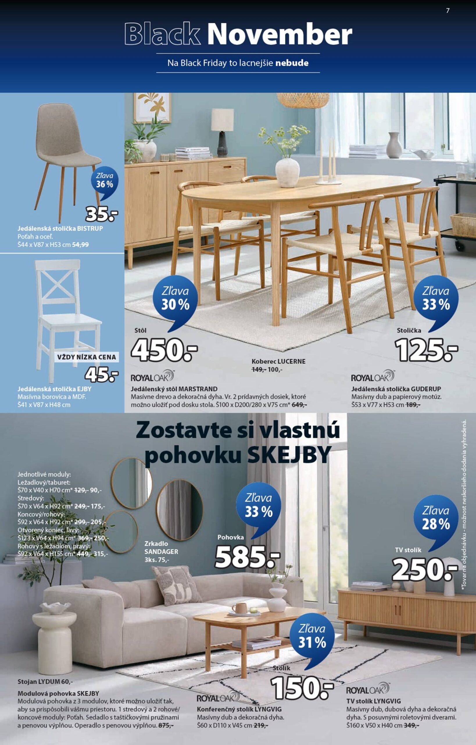 Page 7 of Aktuálny jysk leták platný od pondelka 03.11 do 23.11