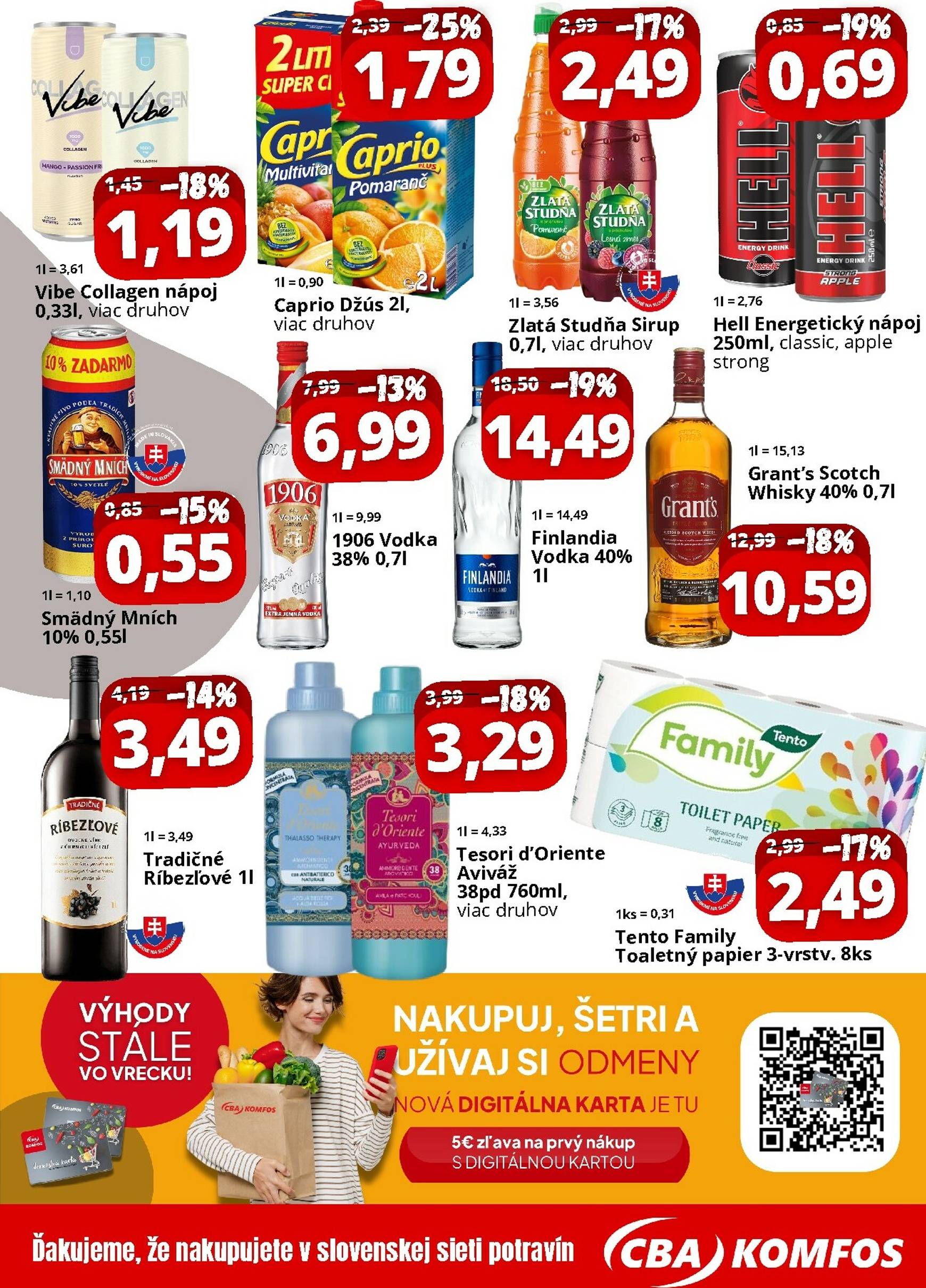 Page 4 of Aktuálny cba leták platný od piatka 31.10 do 30.11