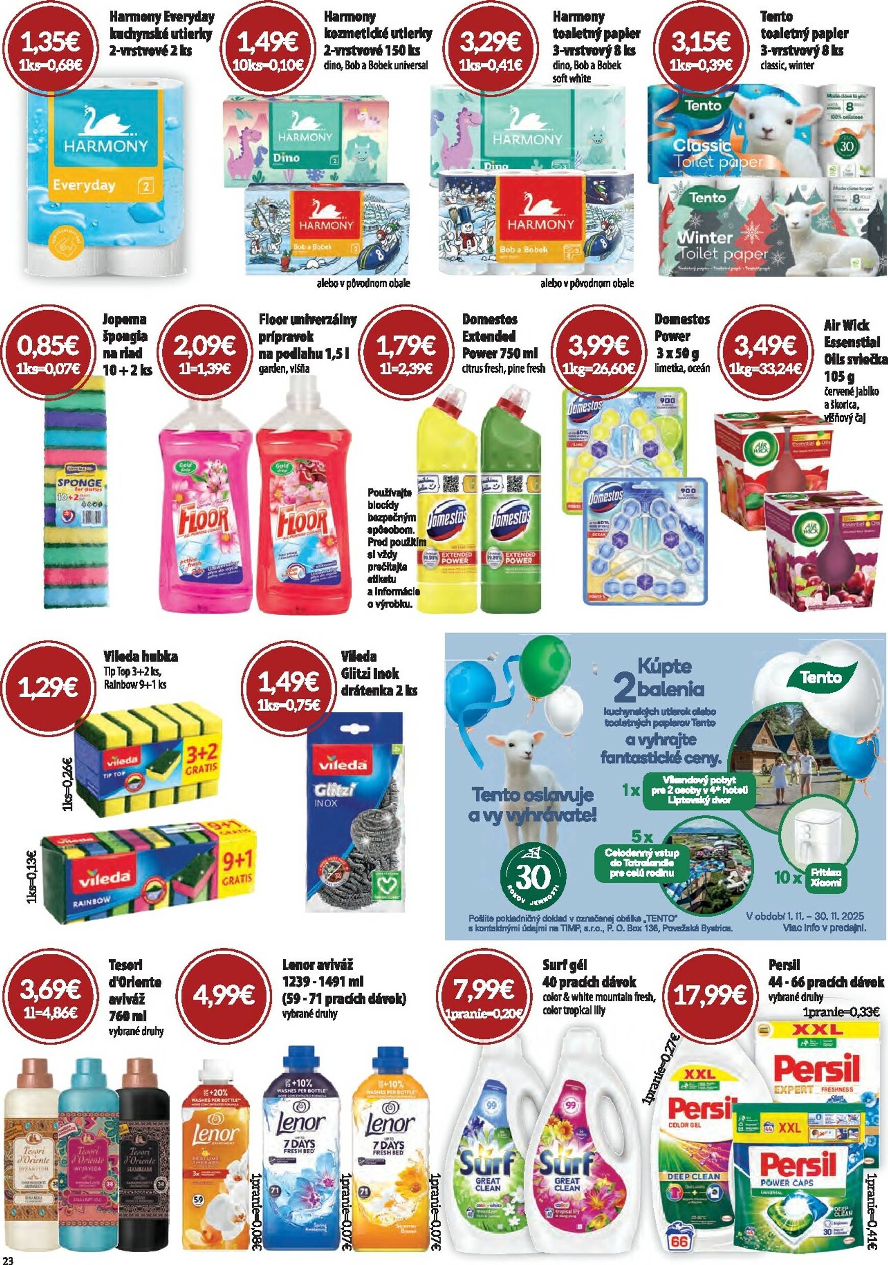 Page 23 of Aktuálny cba leták platný od štvrtka 06.11 do 19.11