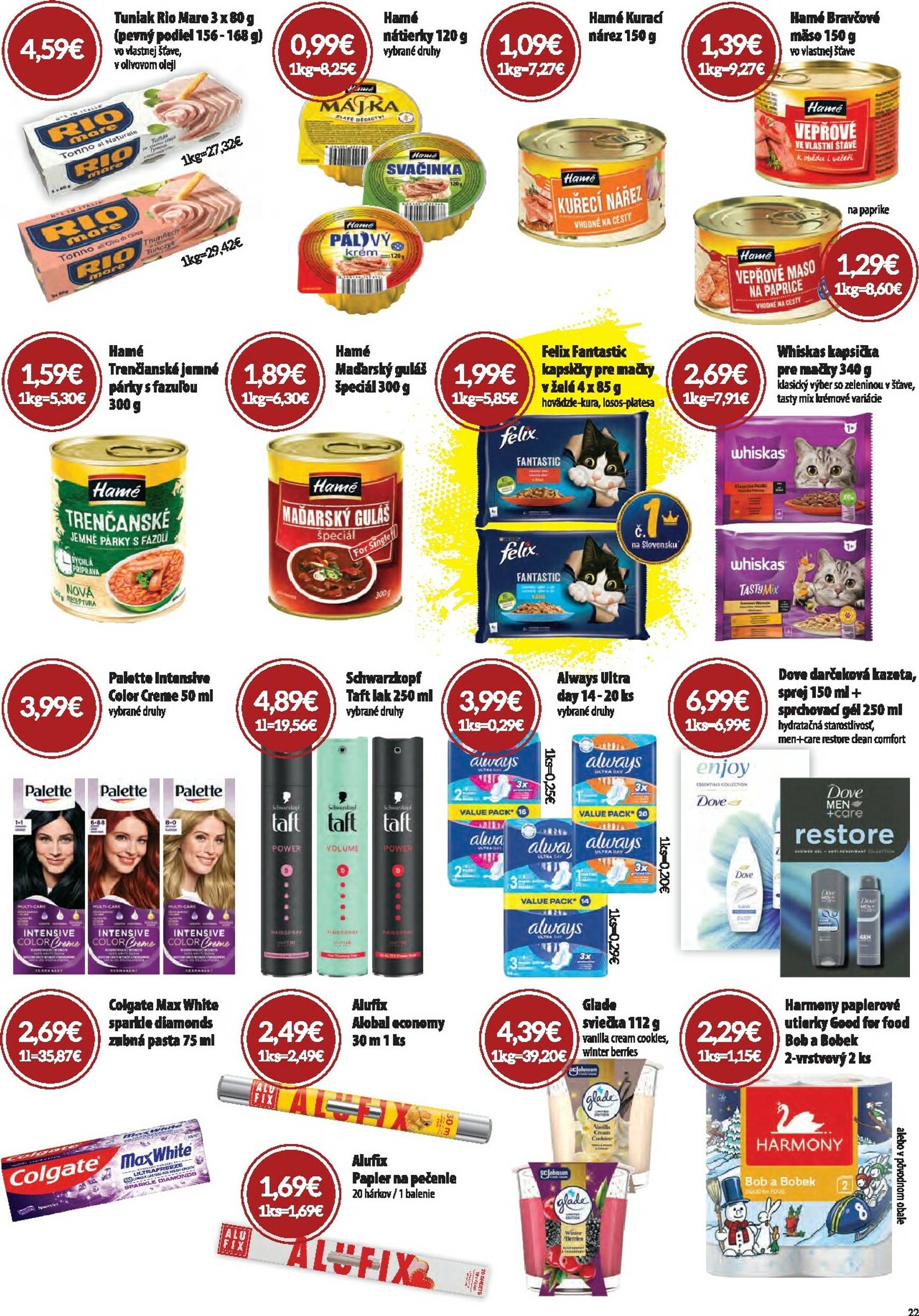 Page 22 of Aktuálny cba leták platný od štvrtka 06.11 do 19.11