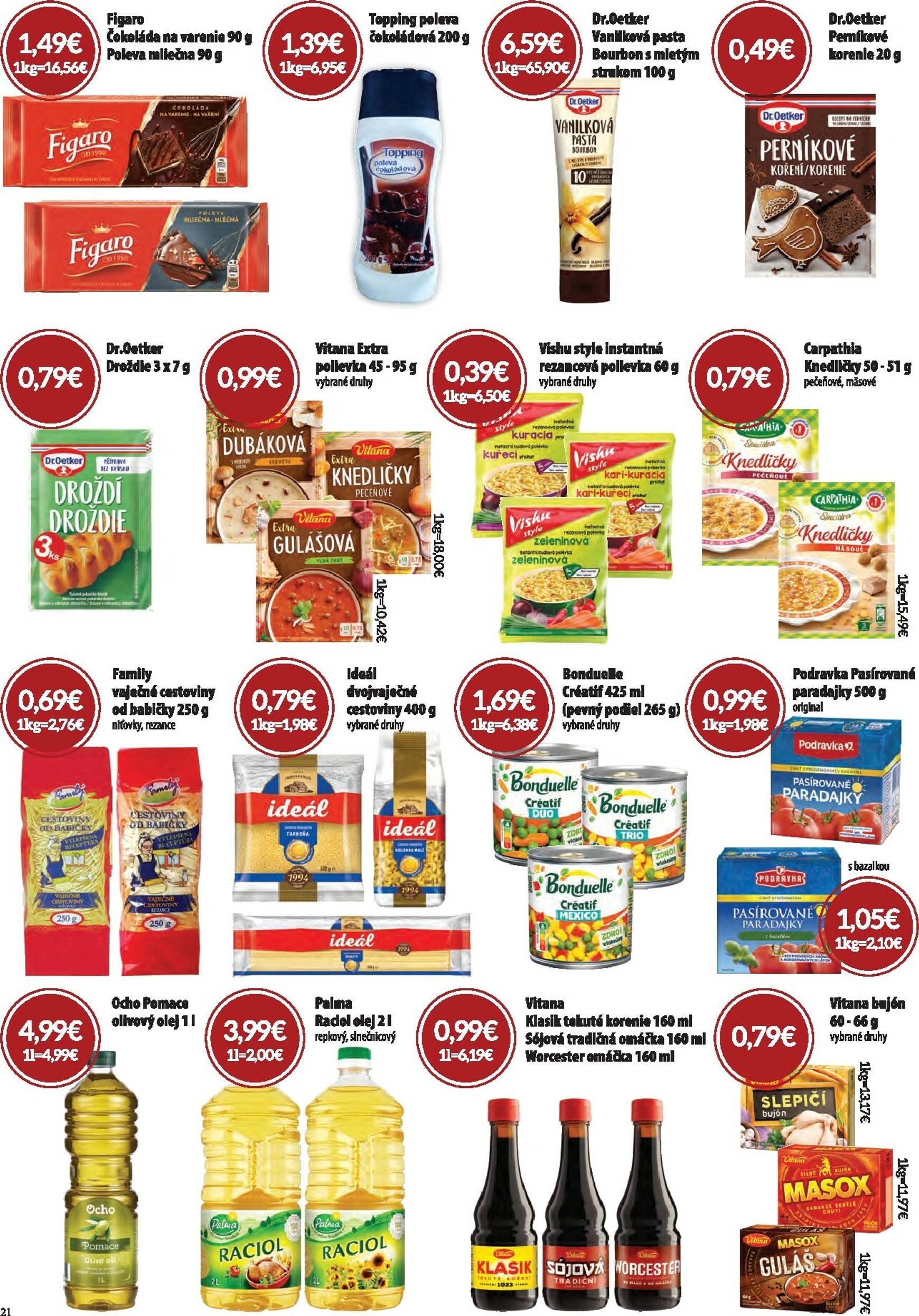 Page 21 of Aktuálny cba leták platný od štvrtka 06.11 do 19.11