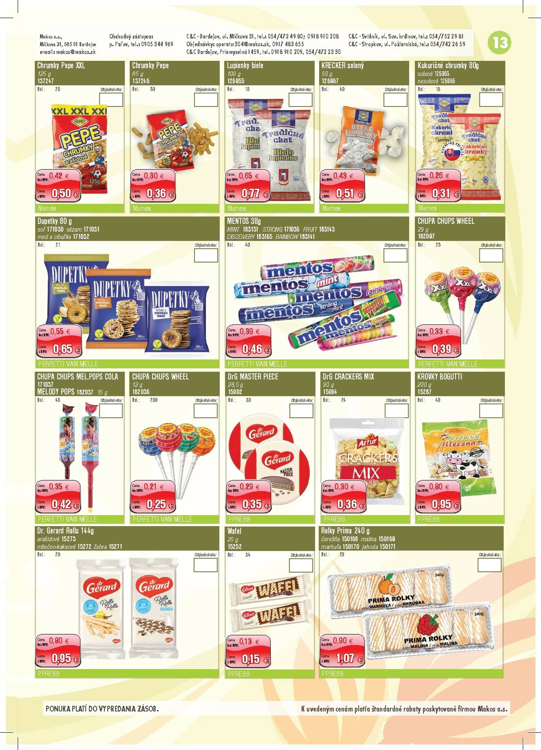 Page 13 of Aktuálny makos leták platný od stredy 05.11 do 30.11