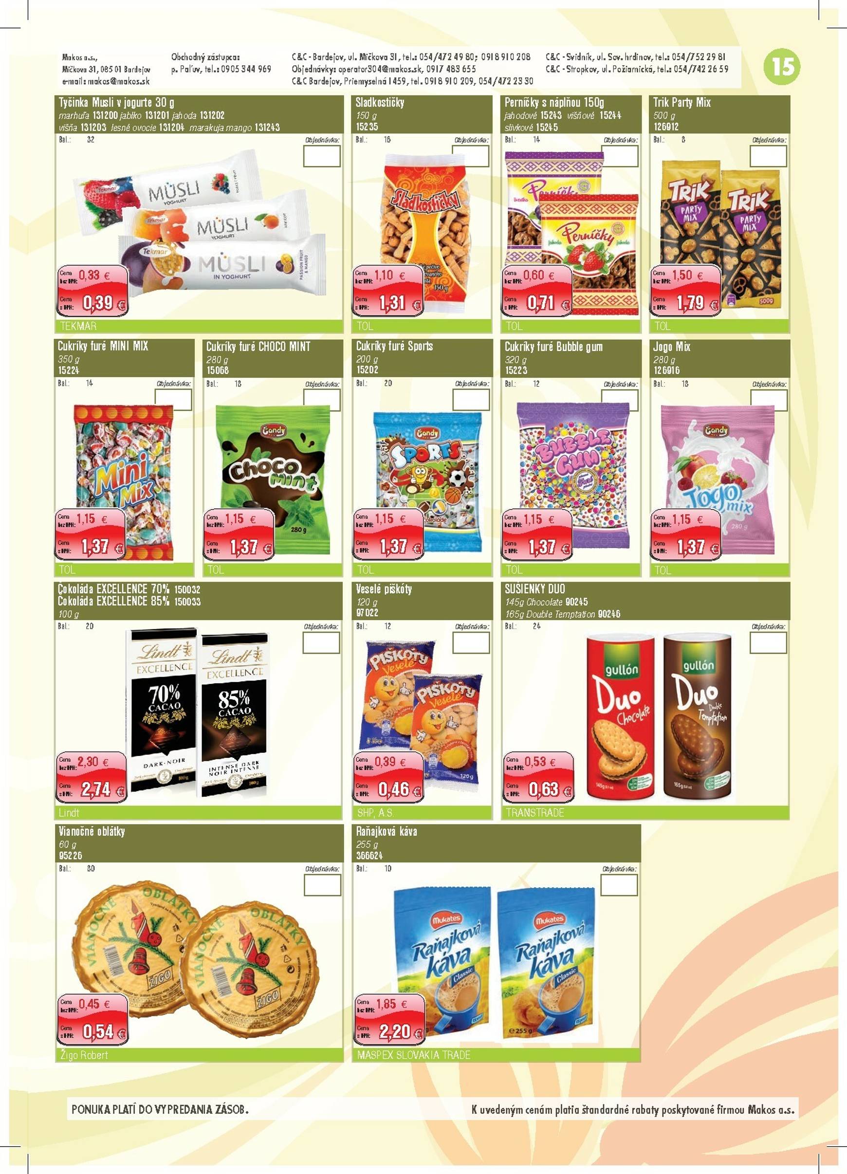 Page 15 of Aktuálny makos leták platný od stredy 05.11 do 30.11