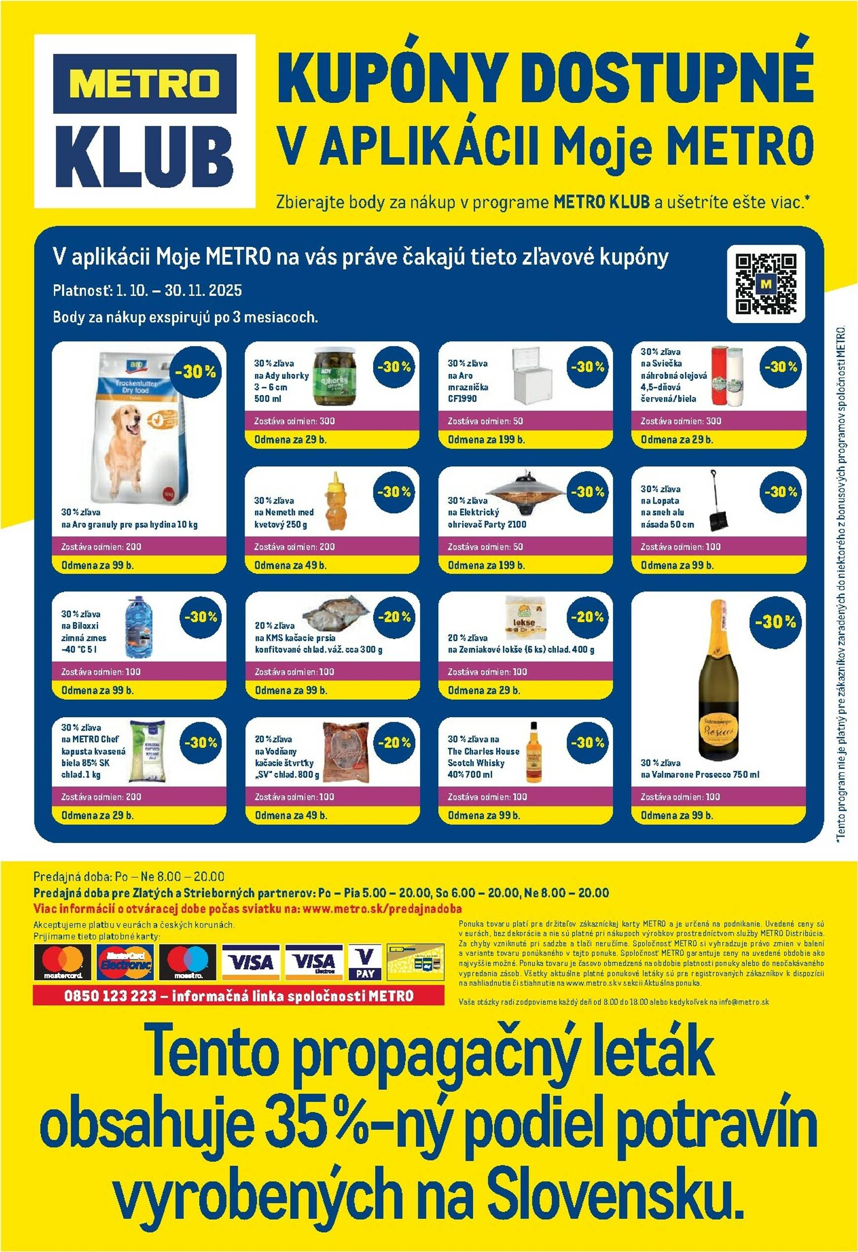 Page 40 of Aktuálny metro leták platný od stredy 05.11 do 18.11