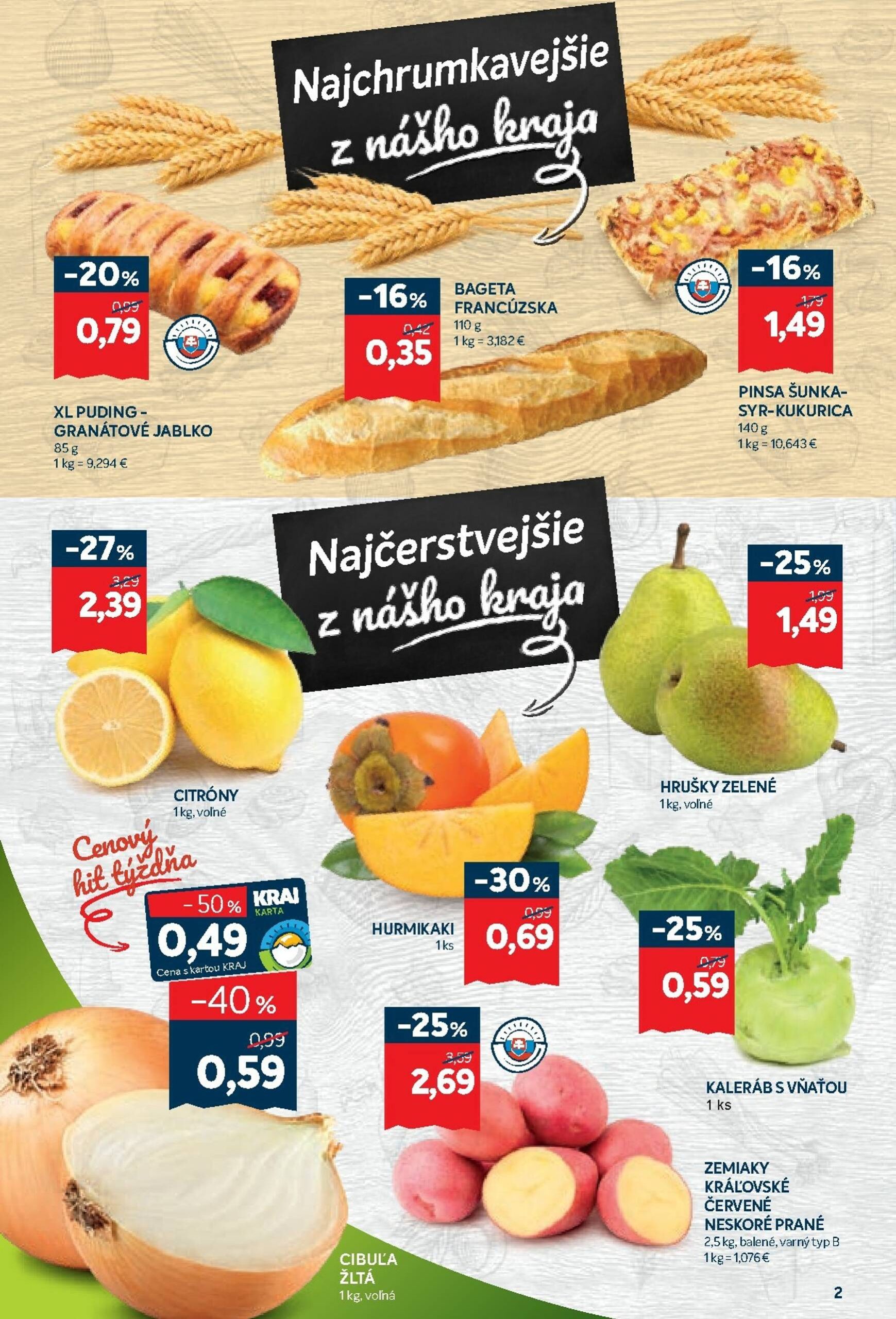 Page 2 of Aktuálny kraj leták platný od štvrtka 06.11 do 12.11