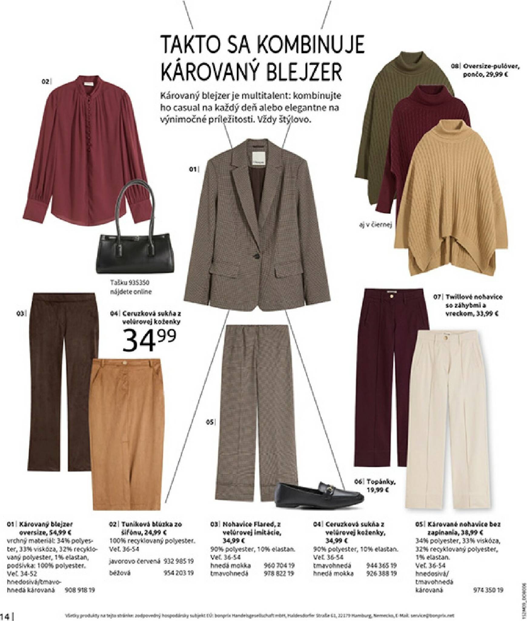 Page 16 of Aktuálny bonprix leták platný od štvrtka 23.10 do 18.11