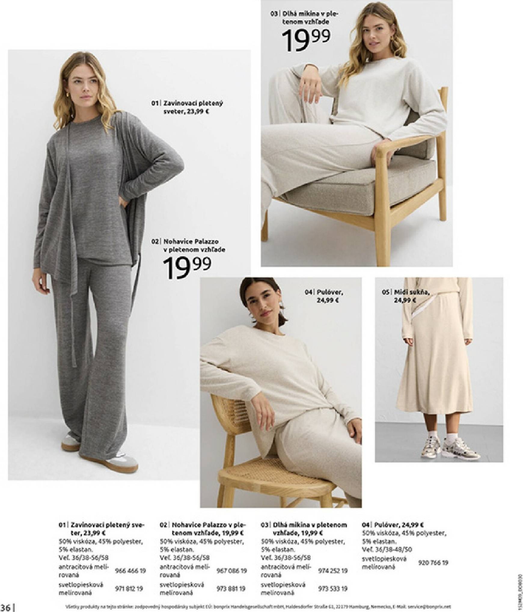 Page 38 of Aktuálny bonprix leták platný od štvrtka 23.10 do 18.11