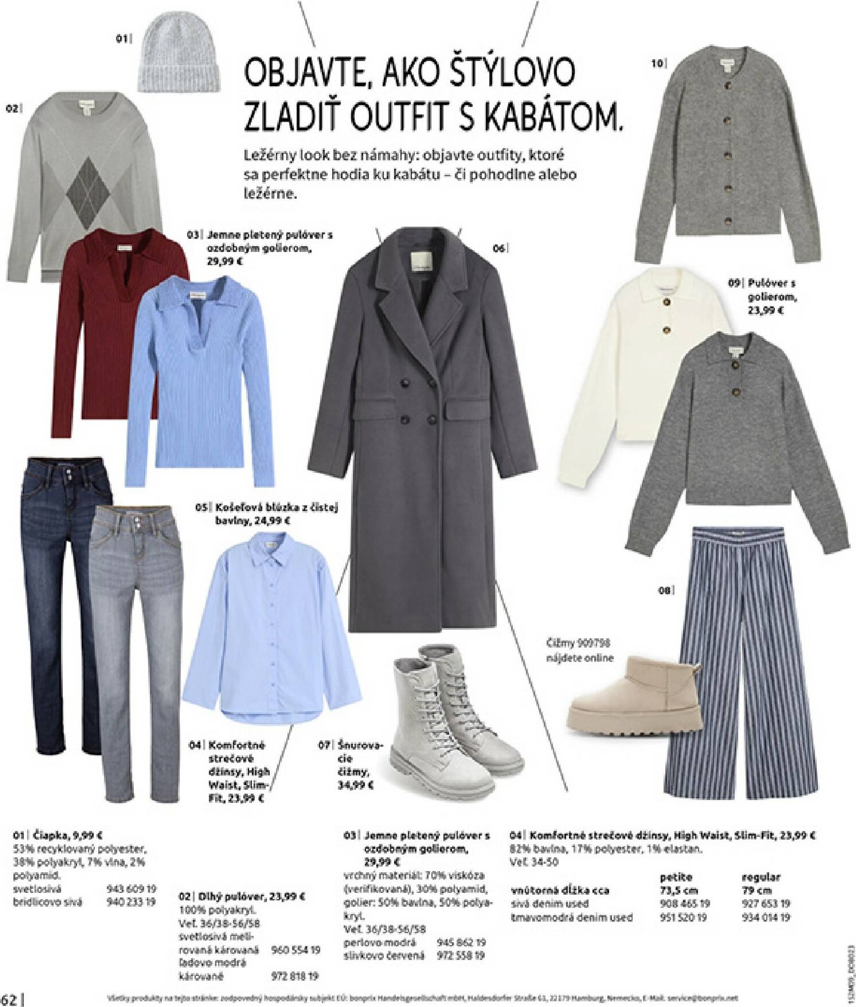 Page 64 of Aktuálny bonprix leták platný od štvrtka 23.10 do 18.11