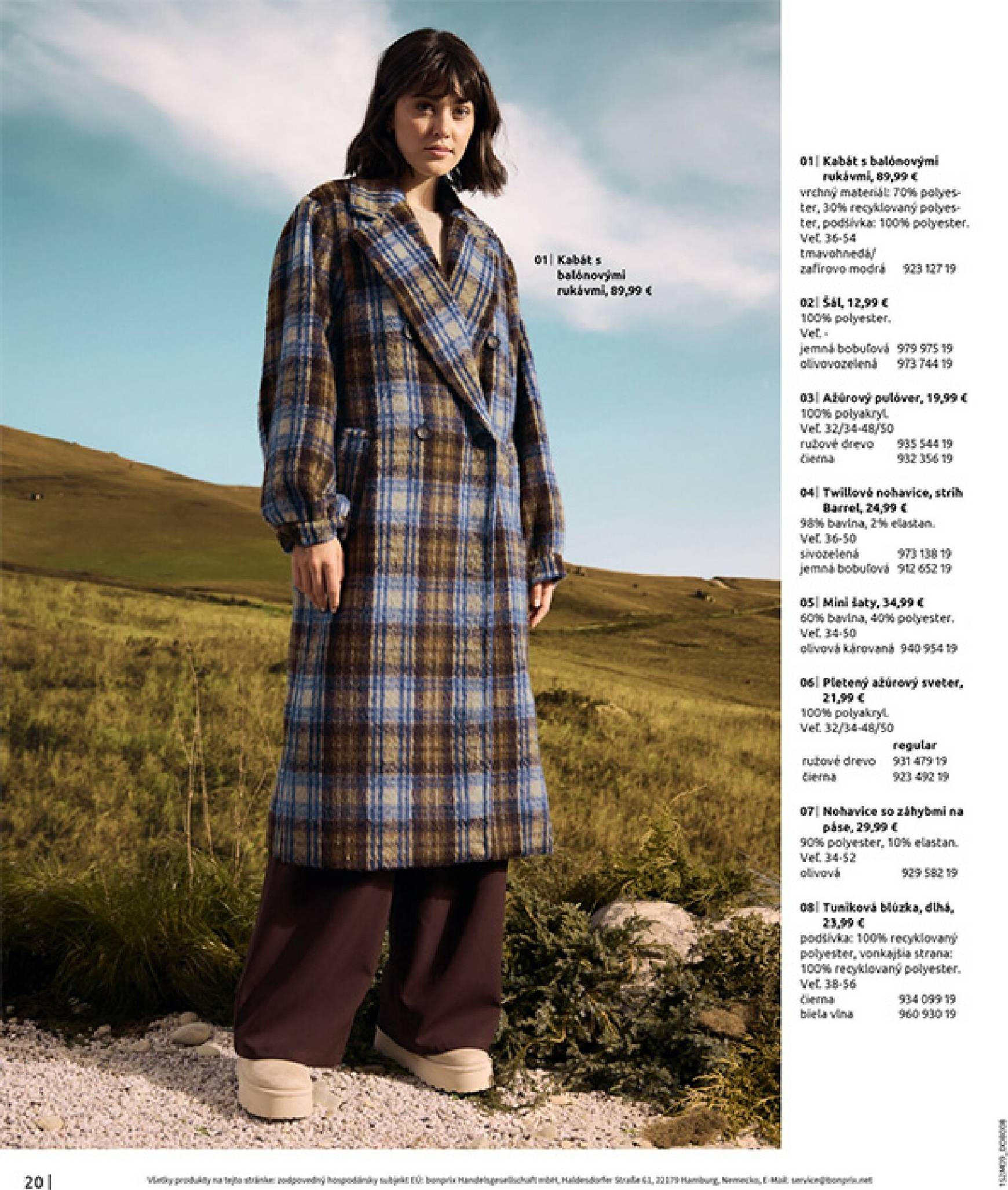 Page 22 of Aktuálny bonprix leták platný od štvrtka 23.10 do 18.11