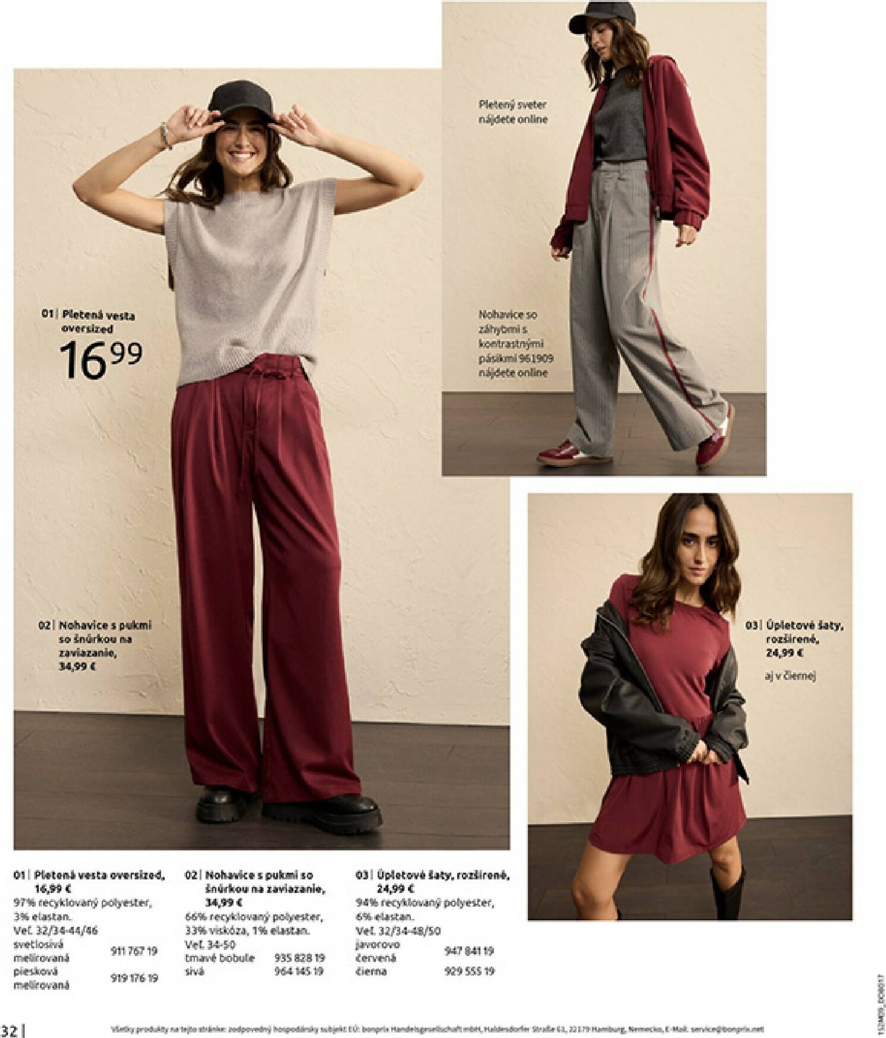 Page 34 of Aktuálny bonprix leták platný od štvrtka 23.10 do 18.11