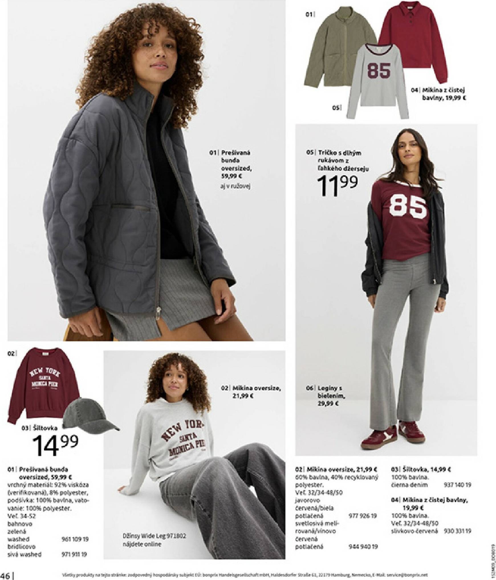 Page 48 of Aktuálny bonprix leták platný od štvrtka 23.10 do 18.11