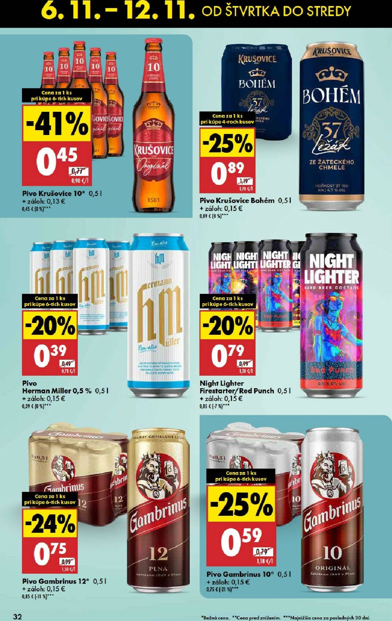 Page 32 of Aktuálny biedronka leták platný od štvrtka 06.11 do 12.11