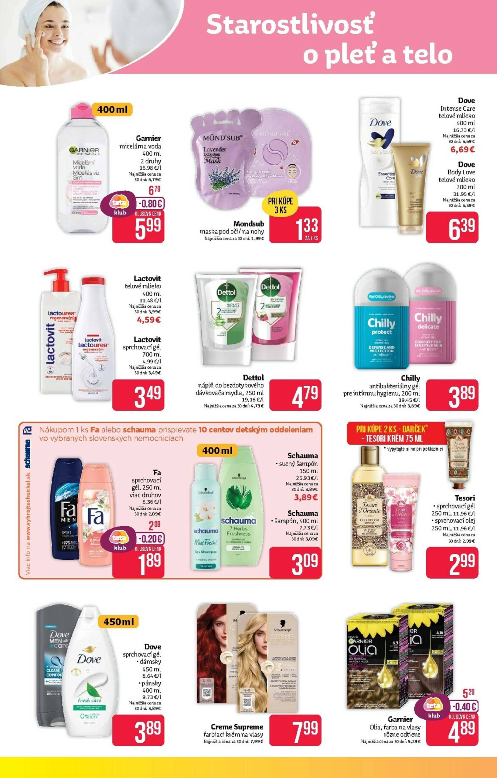 Page 6 of Aktuálny teta-drogerie leták platný od pondelka 10.11 do 19.11