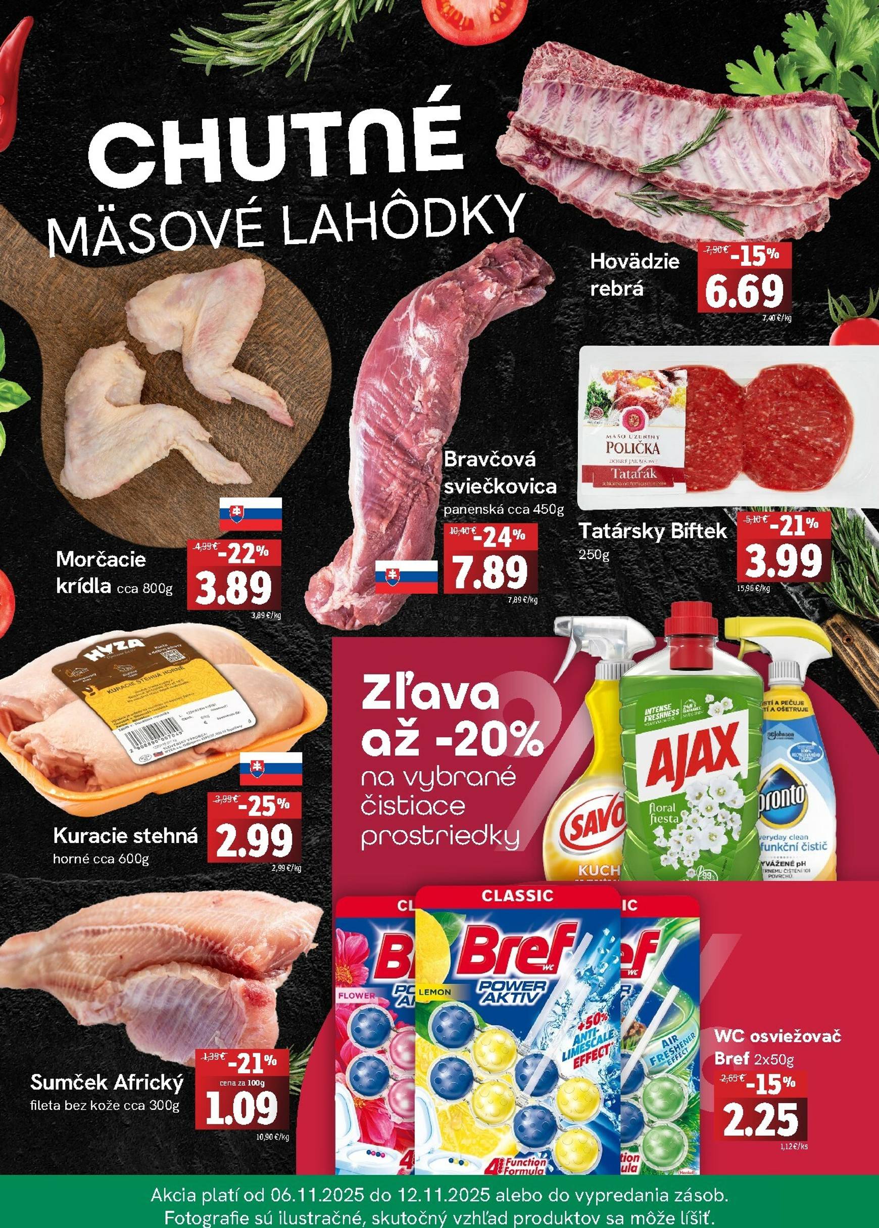 Page 2 of Aktuálny fresh leták platný od štvrtka 06.11 do 12.11