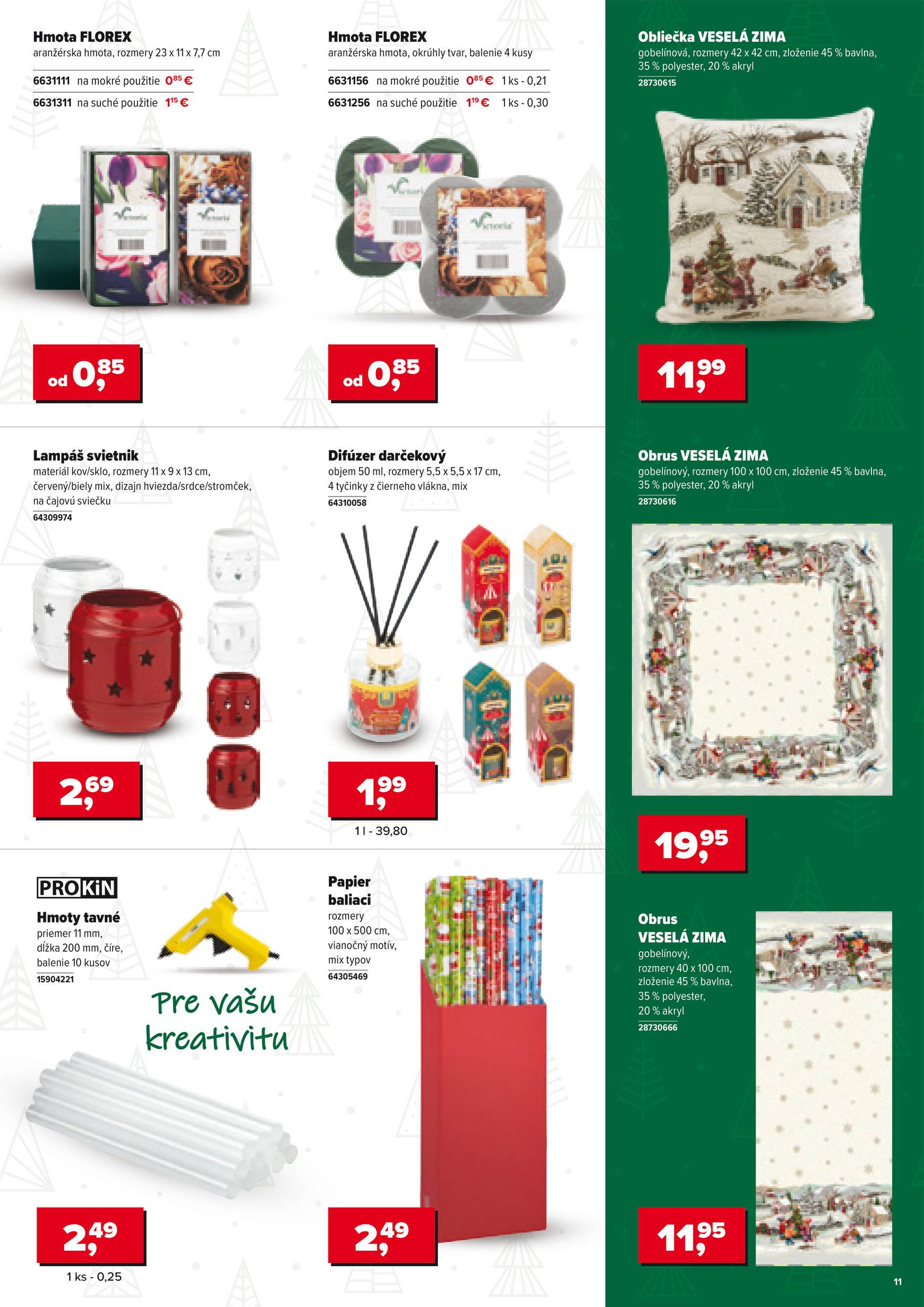 Page 11 of Aktuálny kinekus leták platný od soboty 01.11 do 30.11