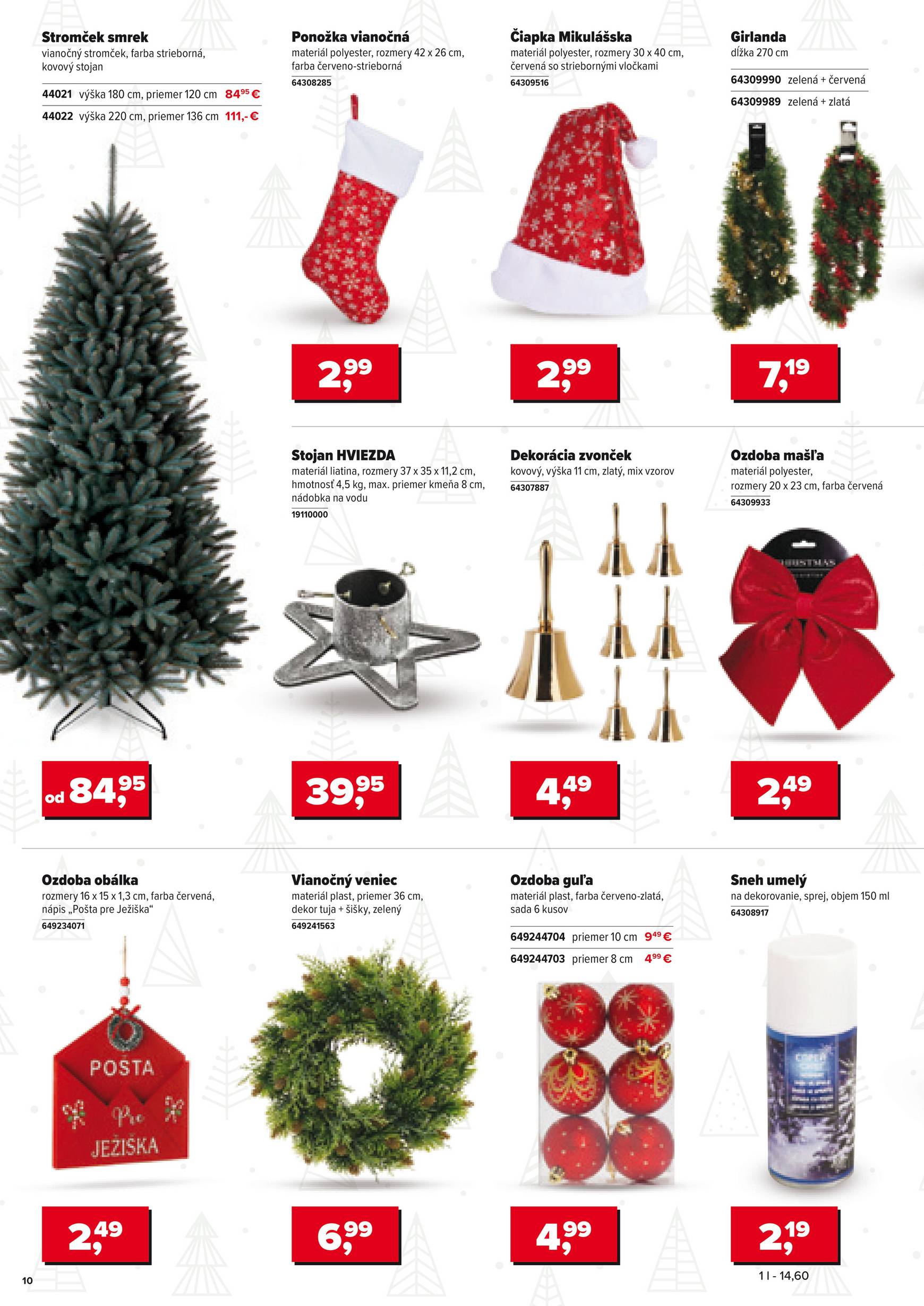 Page 10 of Aktuálny kinekus leták platný od soboty 01.11 do 30.11