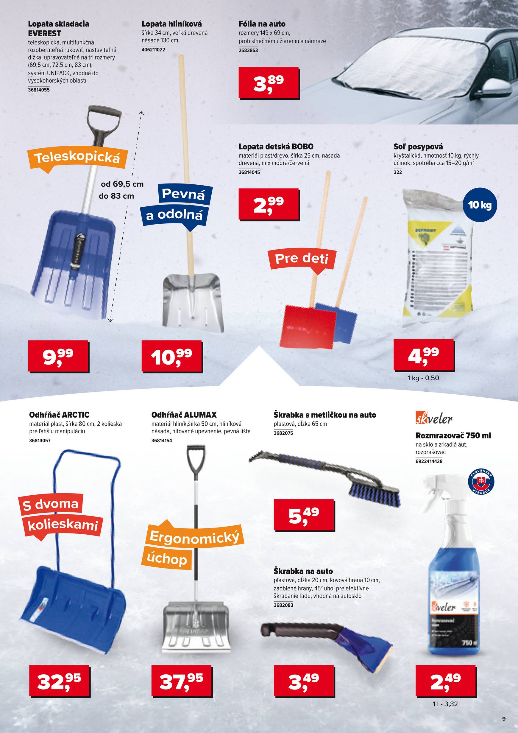 Page 9 of Aktuálny kinekus leták platný od soboty 01.11 do 30.11