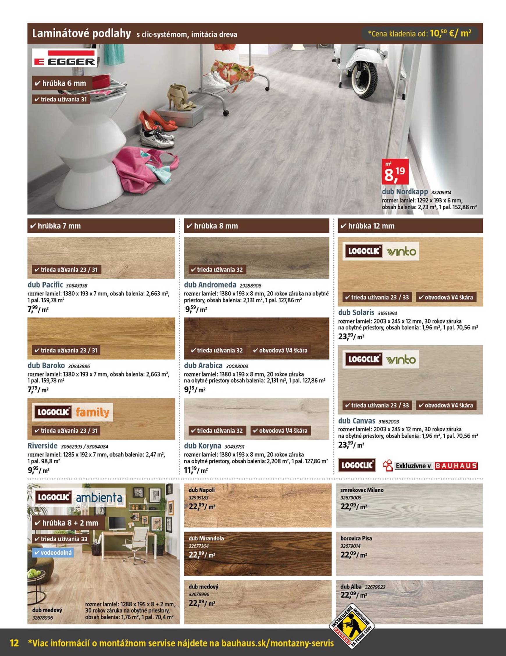 Page 12 of Aktuálny bauhaus leták platný od pondelka 03.11 do 07.12