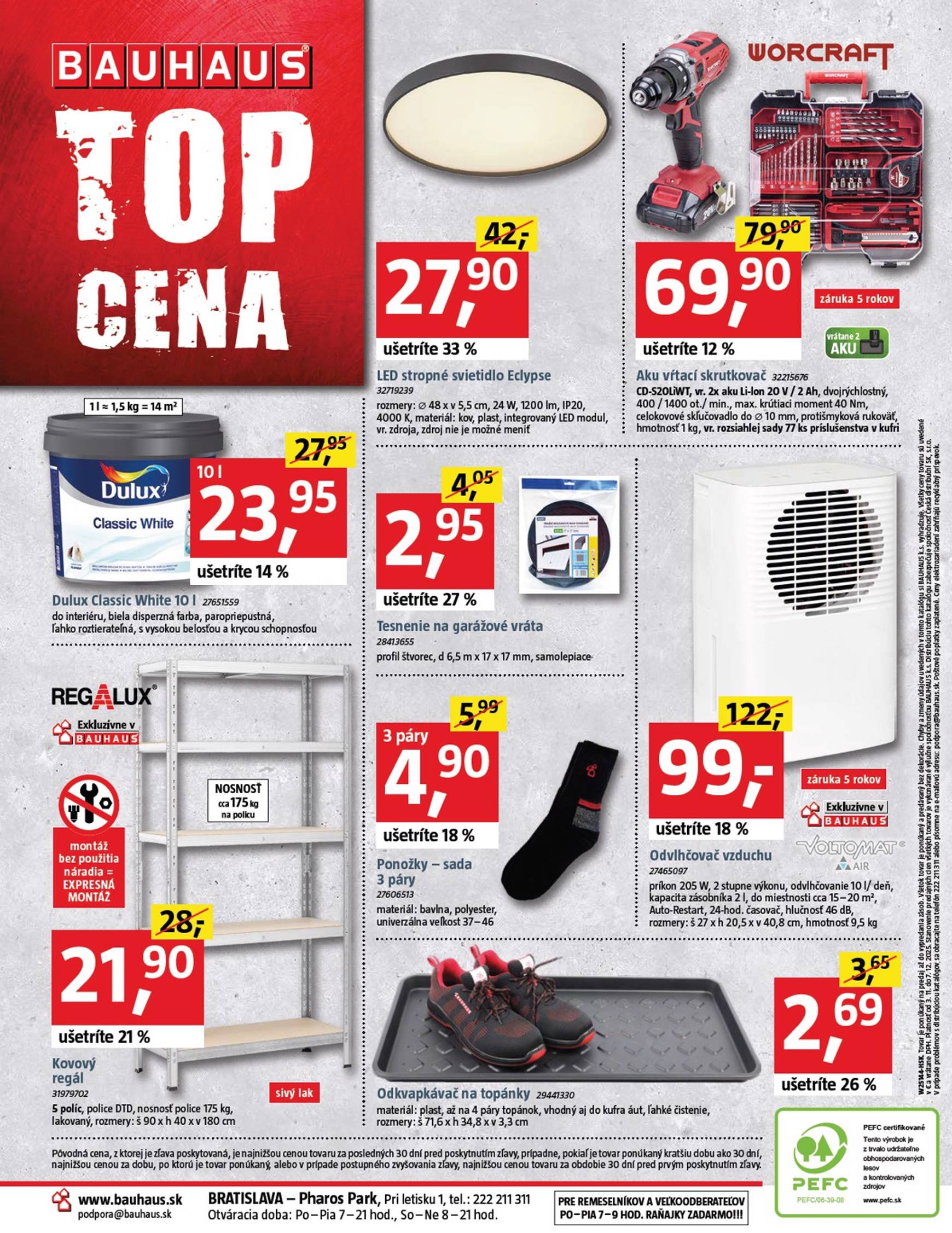 Page 32 of Aktuálny bauhaus leták platný od pondelka 03.11 do 07.12