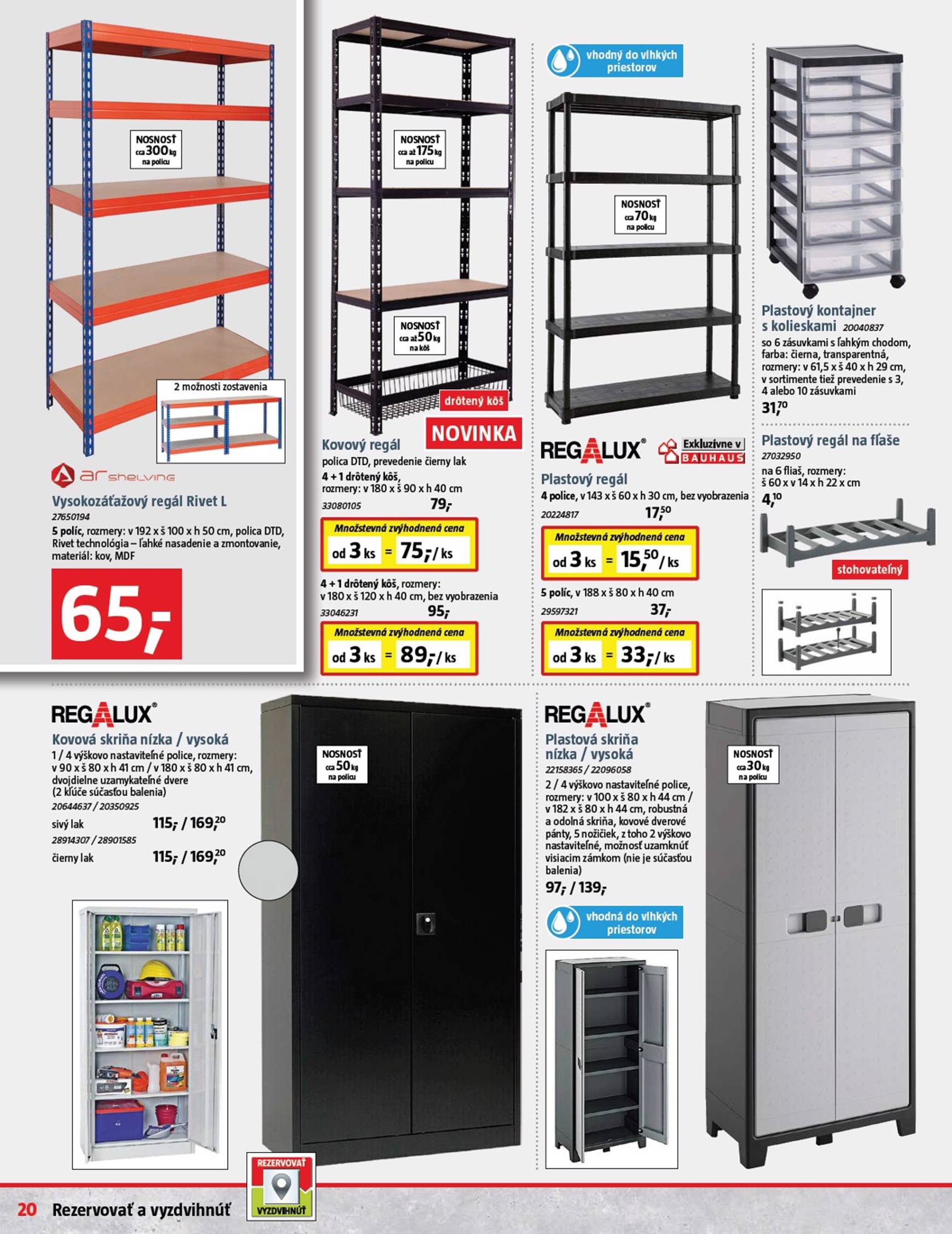 Page 20 of Aktuálny bauhaus leták platný od pondelka 03.11 do 07.12